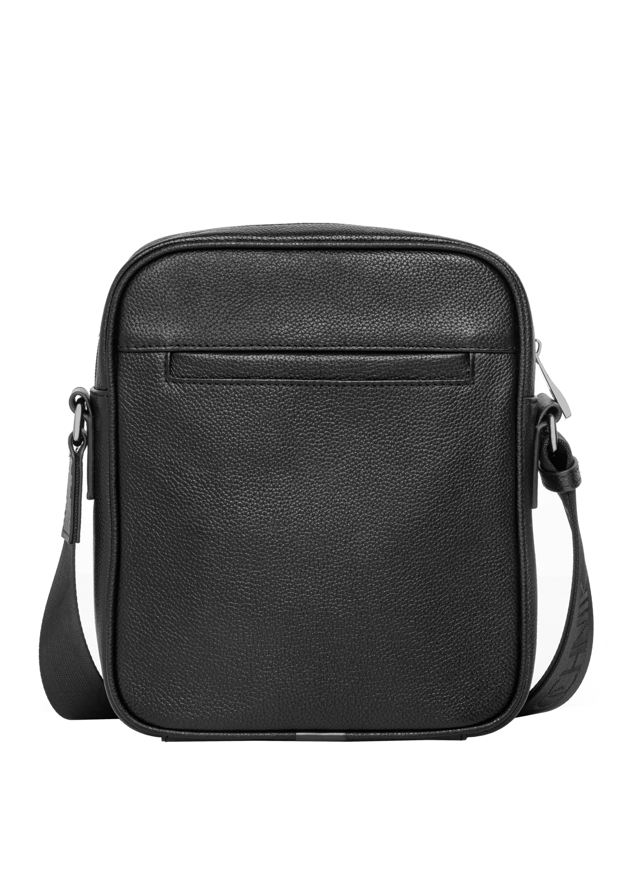 Black leather men's bag TORMS-0251B-99(Z26)