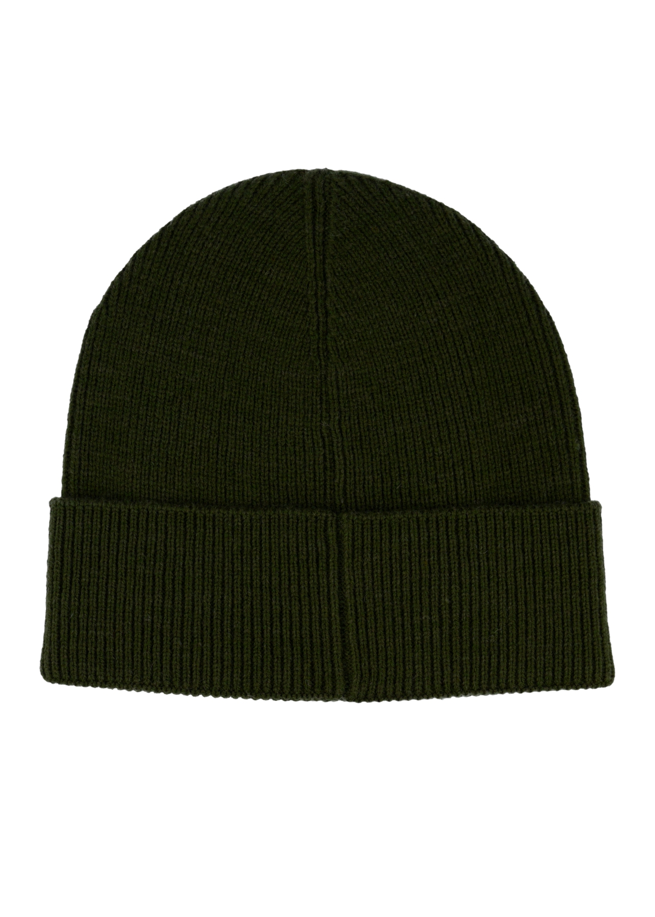 Green men's cap CZAMT-0095-8B(Z26), product view from the back on a white background.