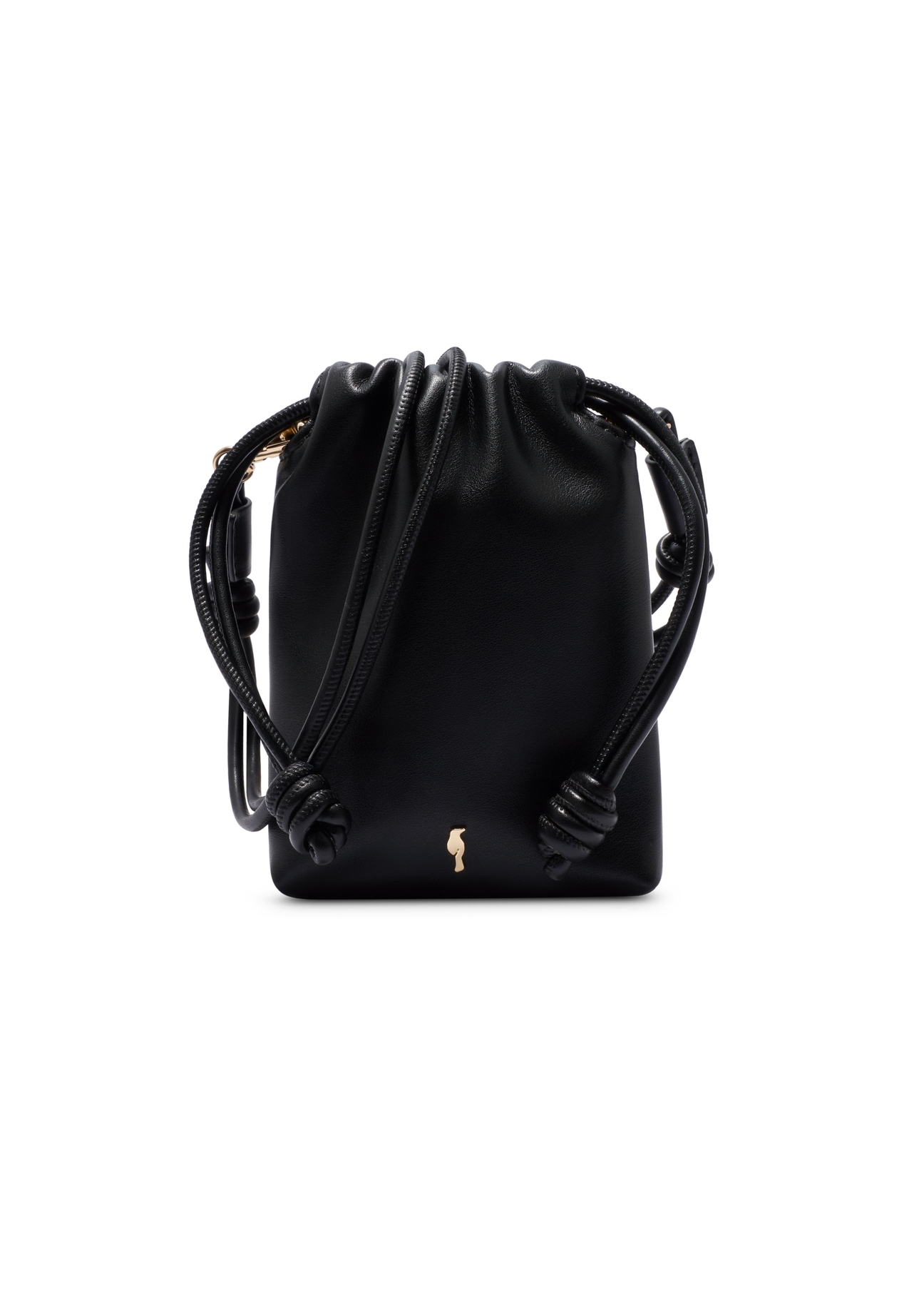 Black phone case TOREC-1216-99(W26) - front view of the product, on a white background.