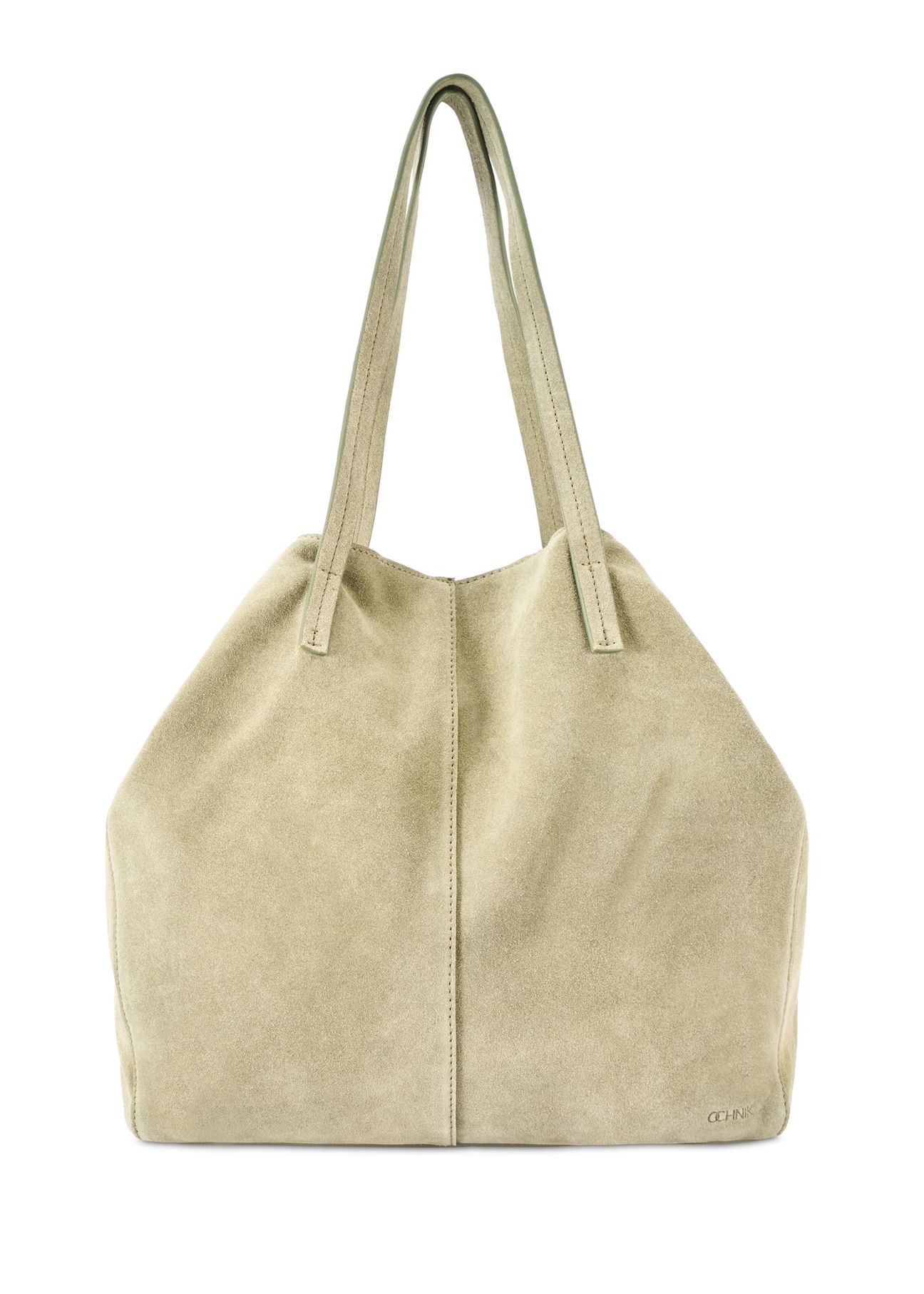 Sage leather women's handbag TORES-1252-8F(W26) - front product view, on white background.