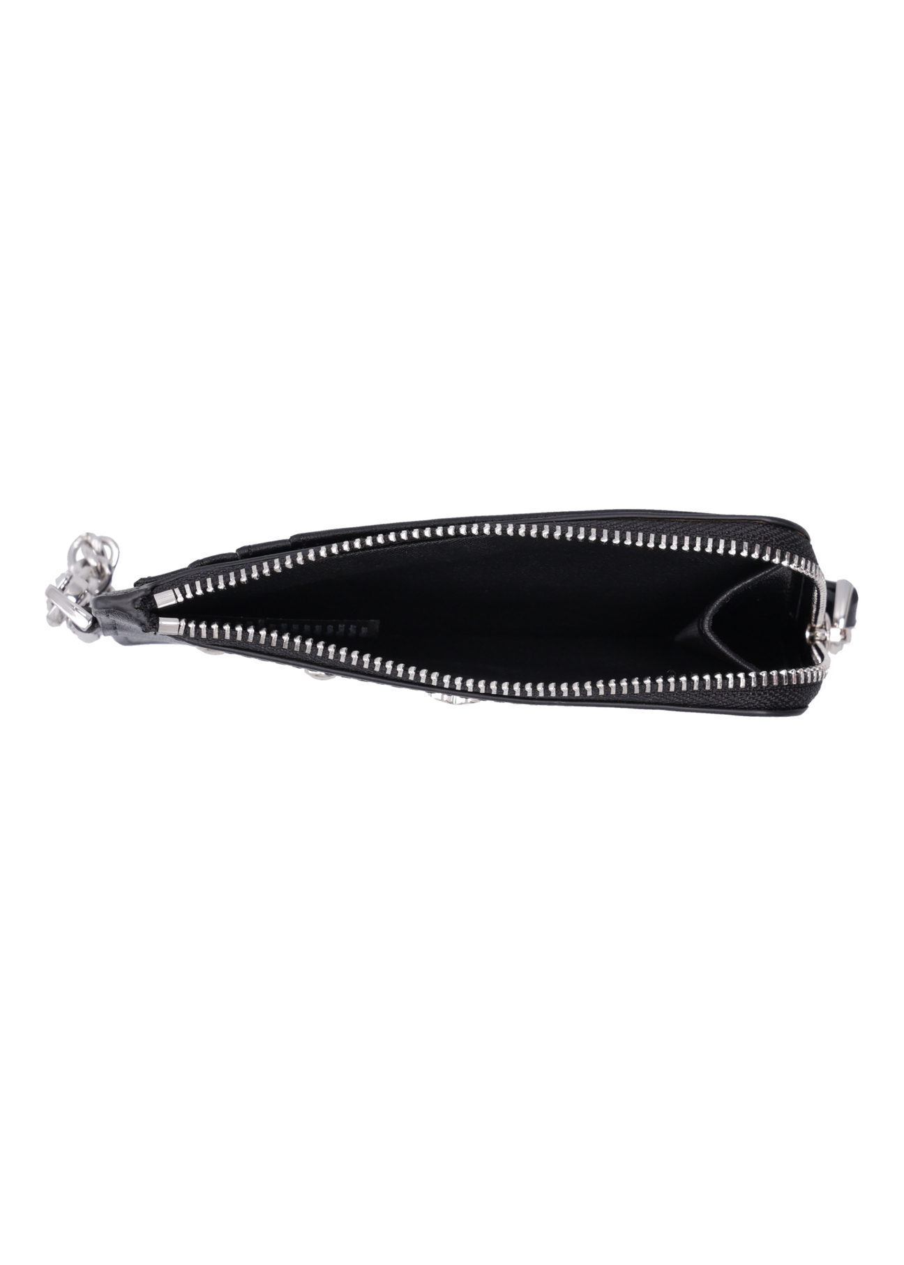 Black women's wallet POREC-0447-99(Z26), product view inside on white background.