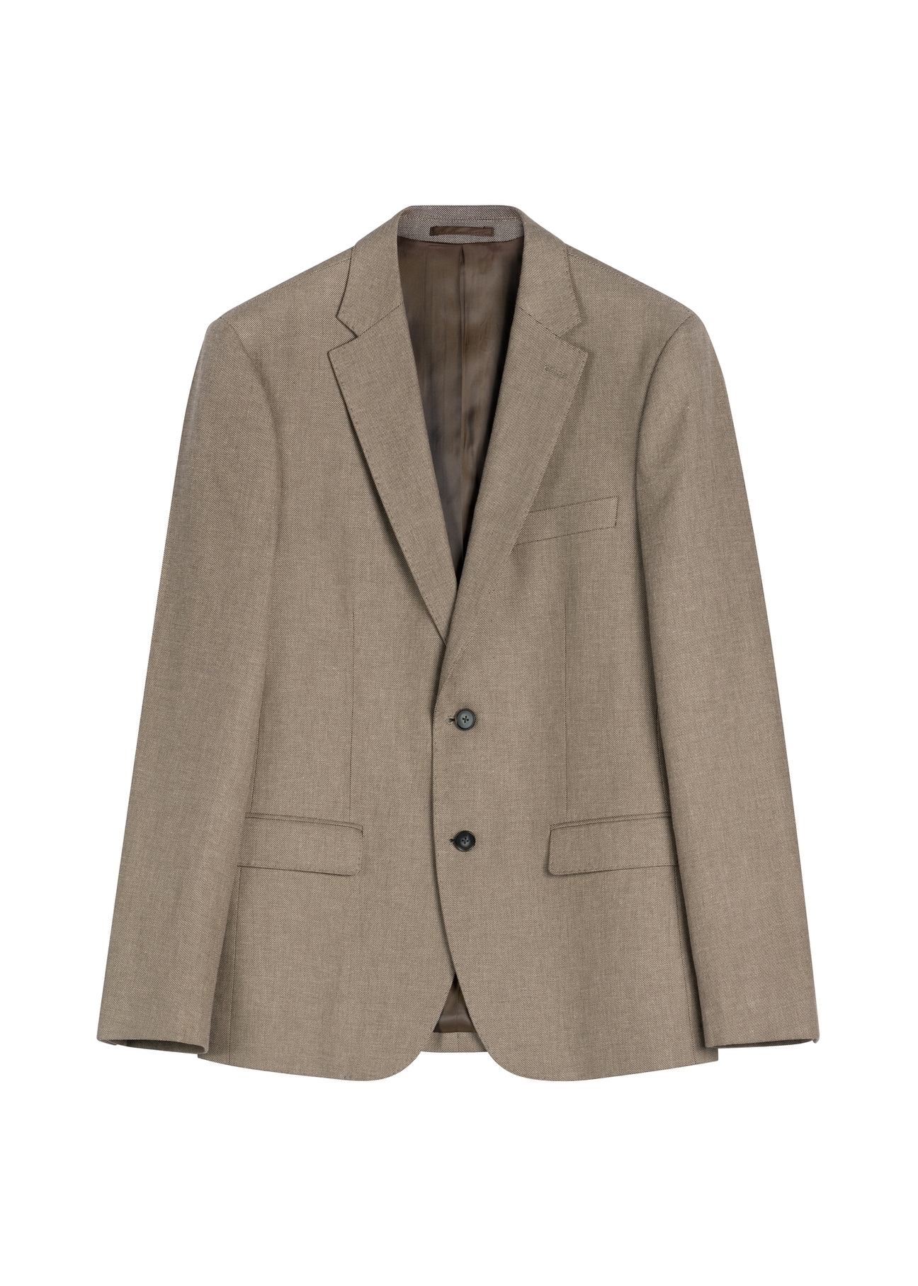 Dark brown men's suit jacket MARMT-0013-1I(W26)