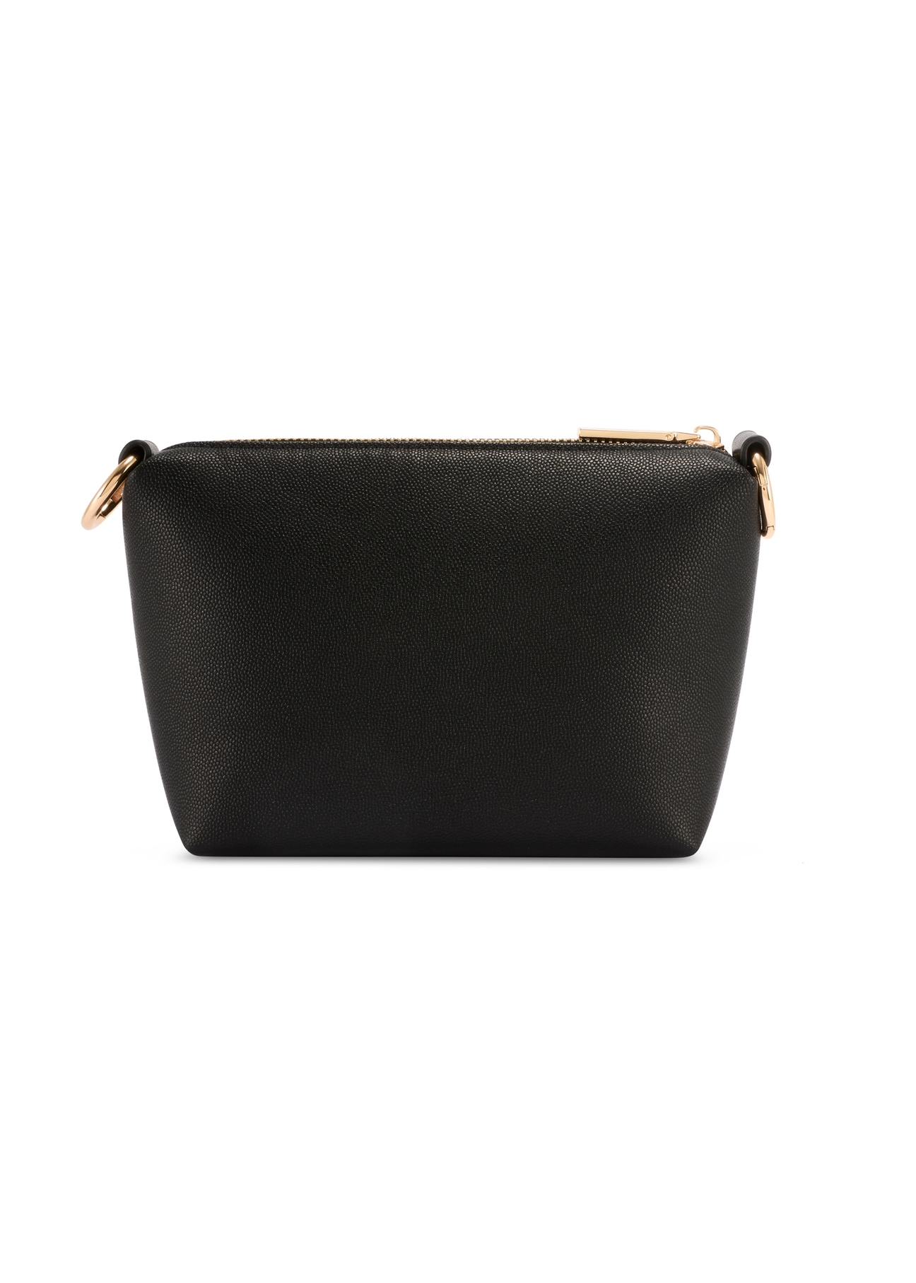 Small black unpadded handbag for women TOREC-0882-99(W26)