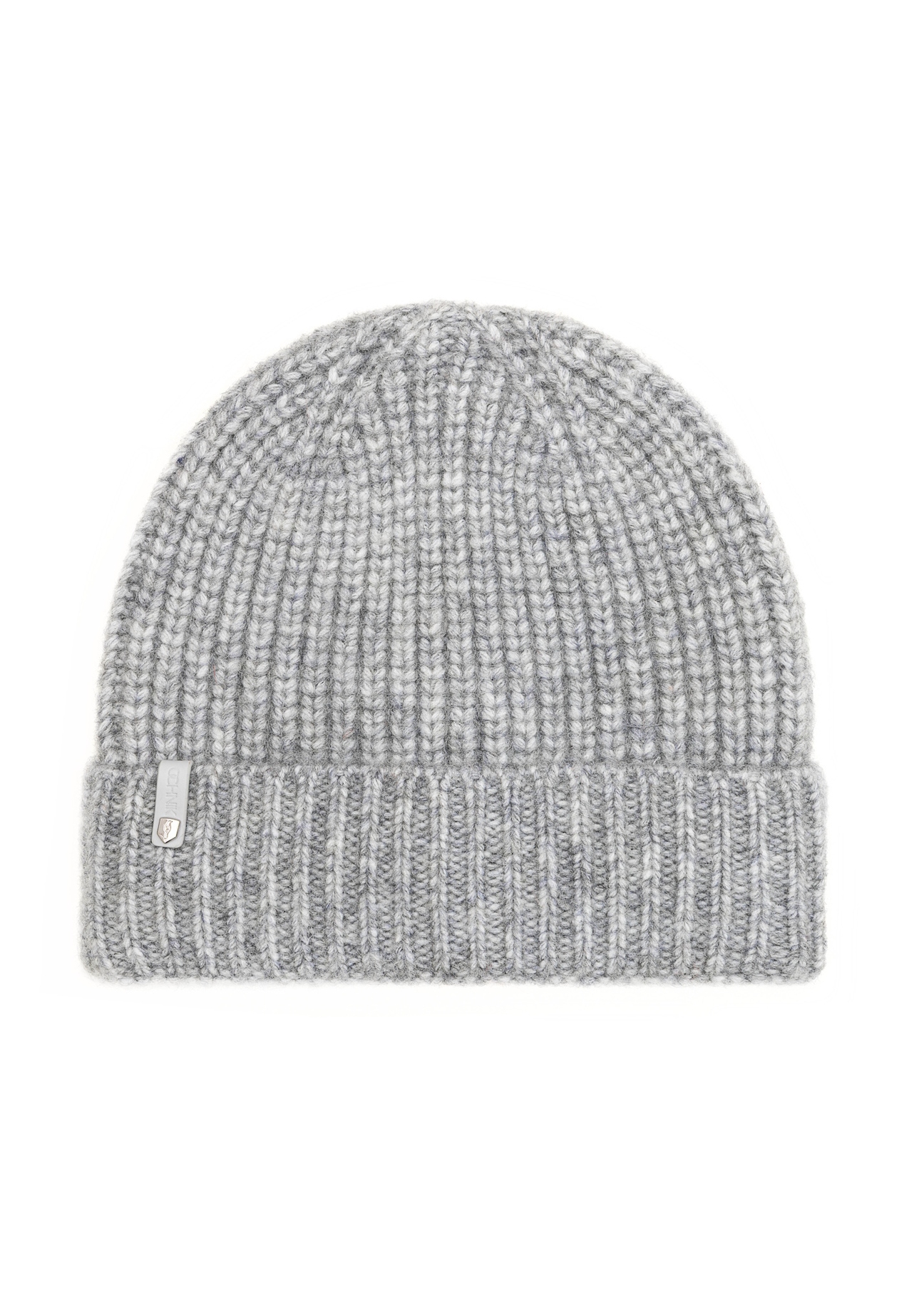 Gray women's wool blend hat CZADT-0208-91(Z25), front product view on white background.