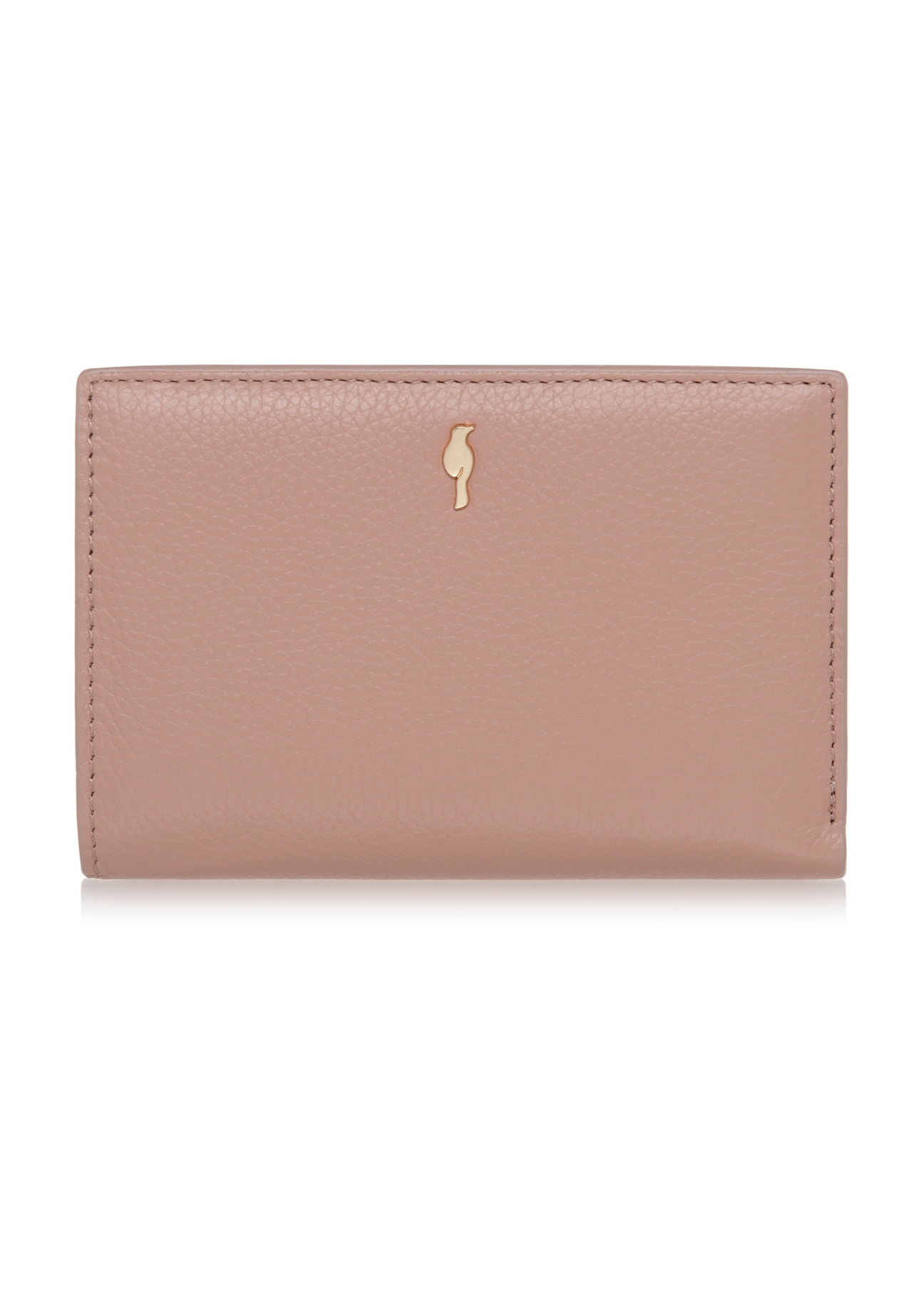 Pink leather women's wallet PORES-0834-31(W23)-01