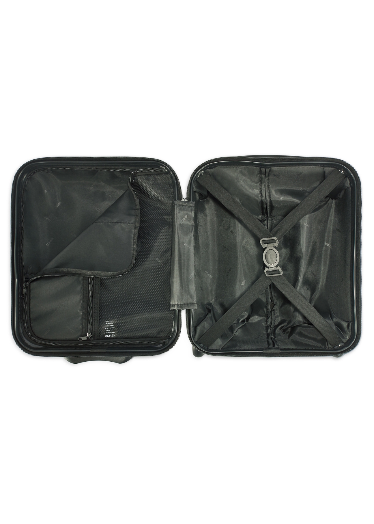 Cabin suitcase on wheels WALAB-0053-69-16(W25)