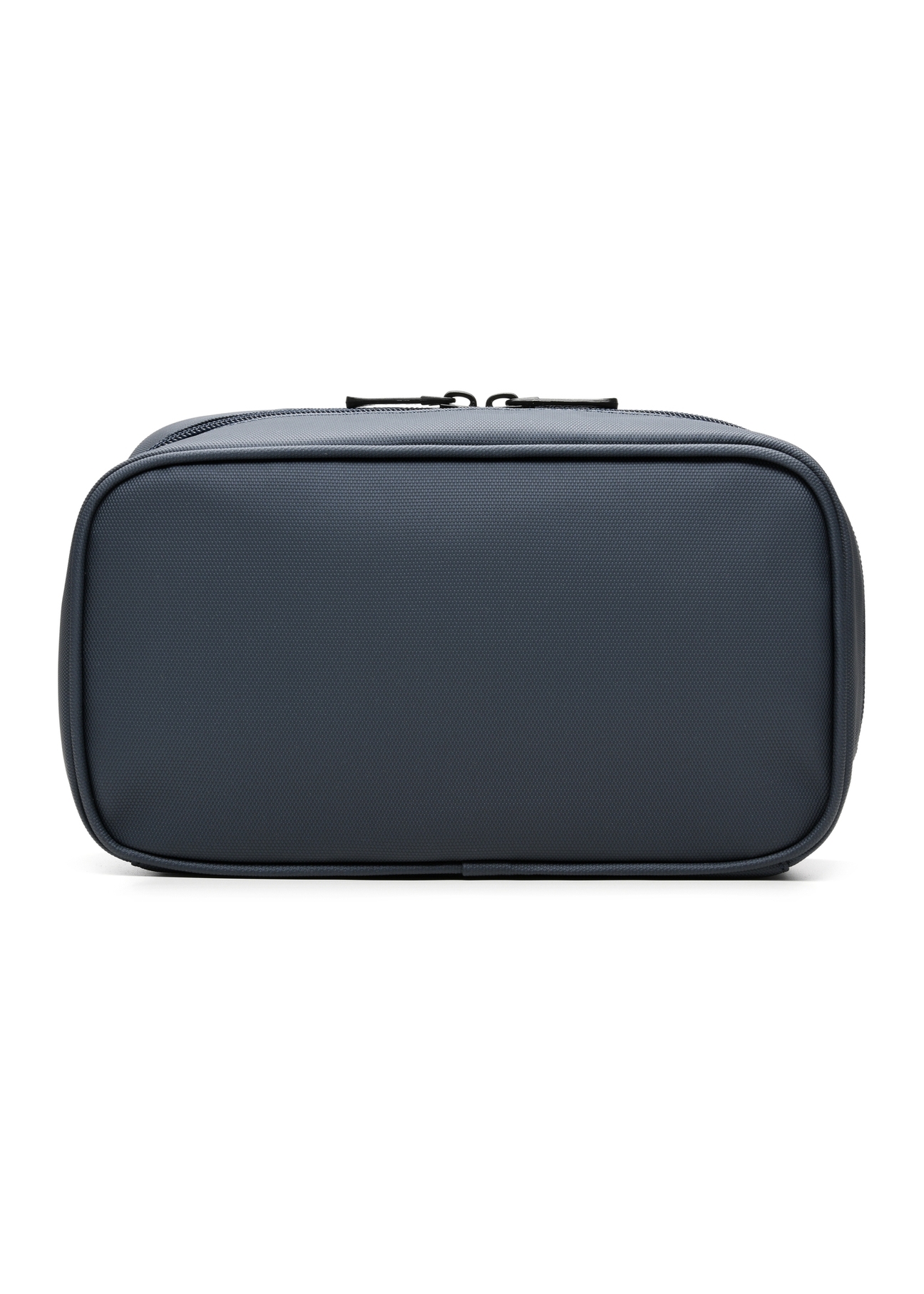 Navy blue men's cosmetic bag TORMN-0413-7D(W26), back view of the product on a white background.