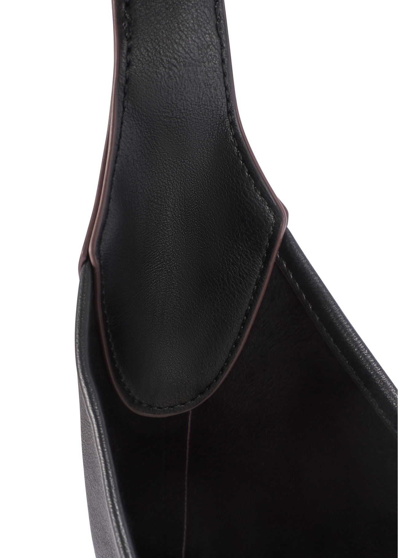 Black medium women's handbag TOREC-1200-99(W26)