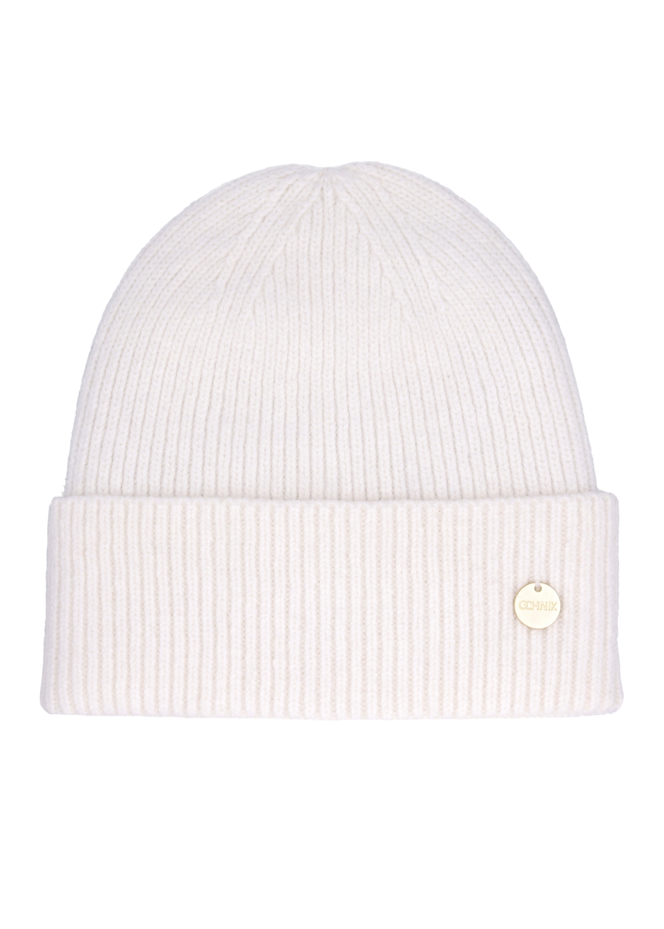 White women's hat CZADT-0206-0A(Z26) - front product view, on a white background.
