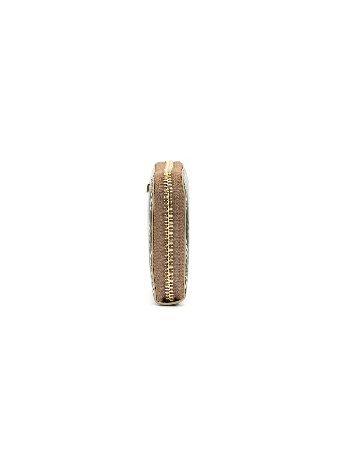 Large women's leather wallet PORES-0969-86(Z25), side product view on white background.