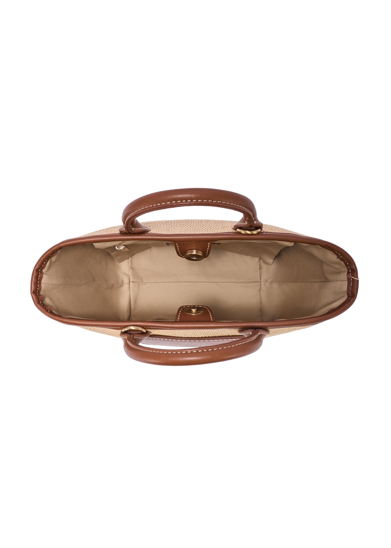 Small woven women's handbag TOREC-1230-1B(W26)