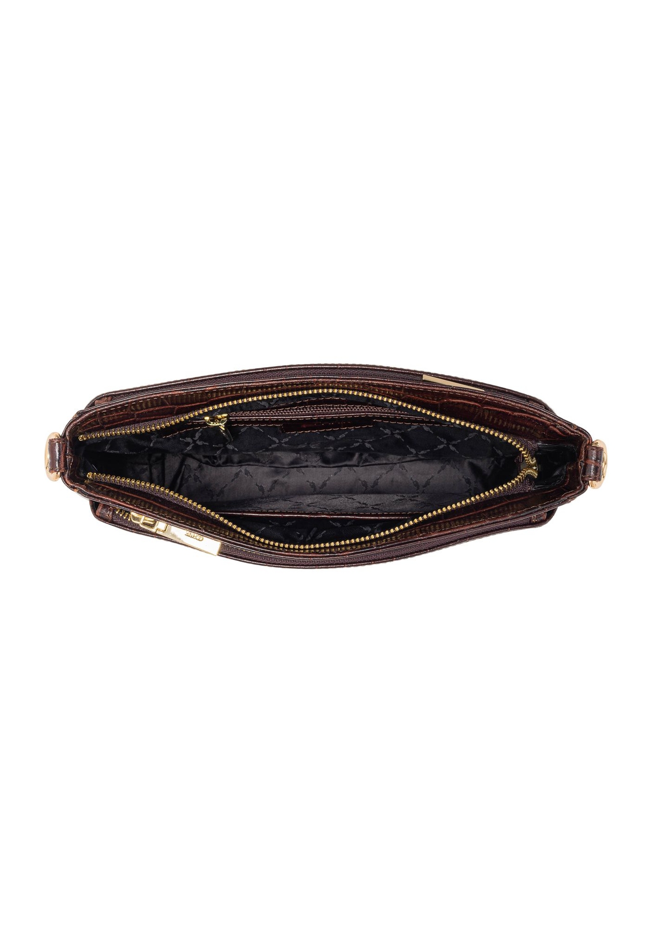 Leather brown women's messenger bag TORES-0940D-89(W25)-05