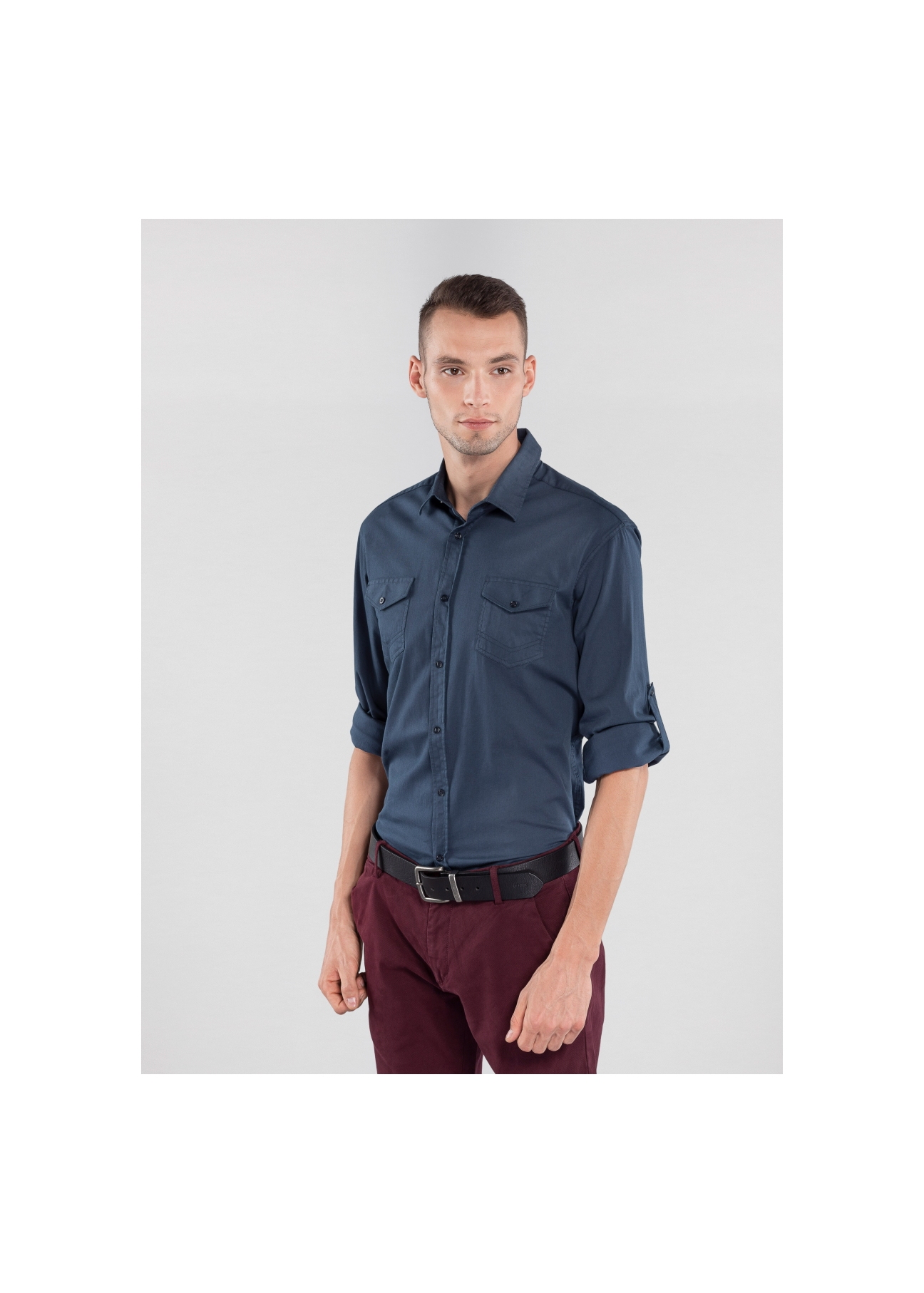Men's shirt KOSMT-0226-69(Z20)-04