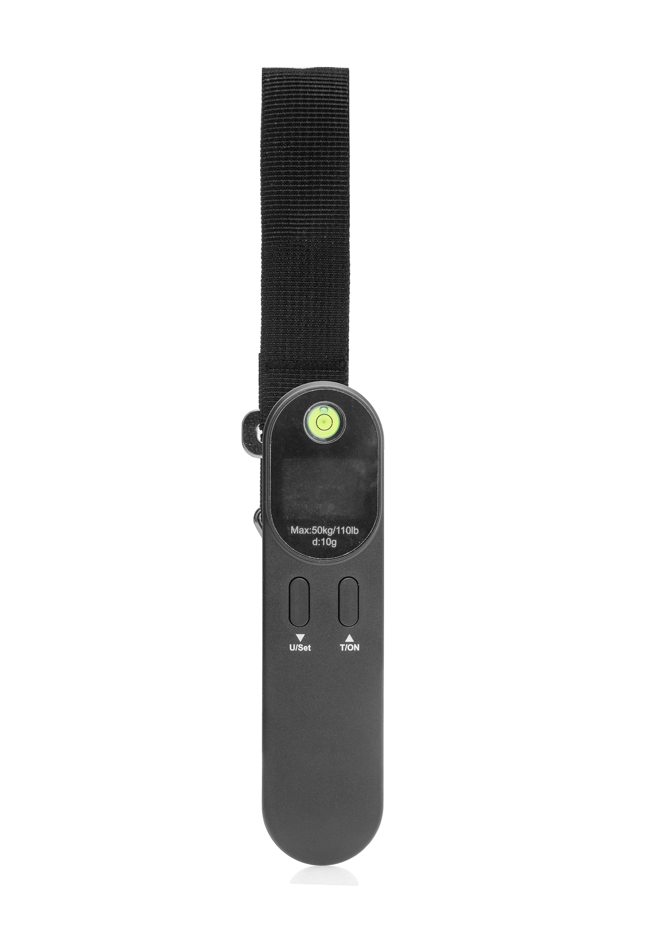 Digital luggage scale AW-010-0002-99(W25), front view of the product without packaging on a white background.