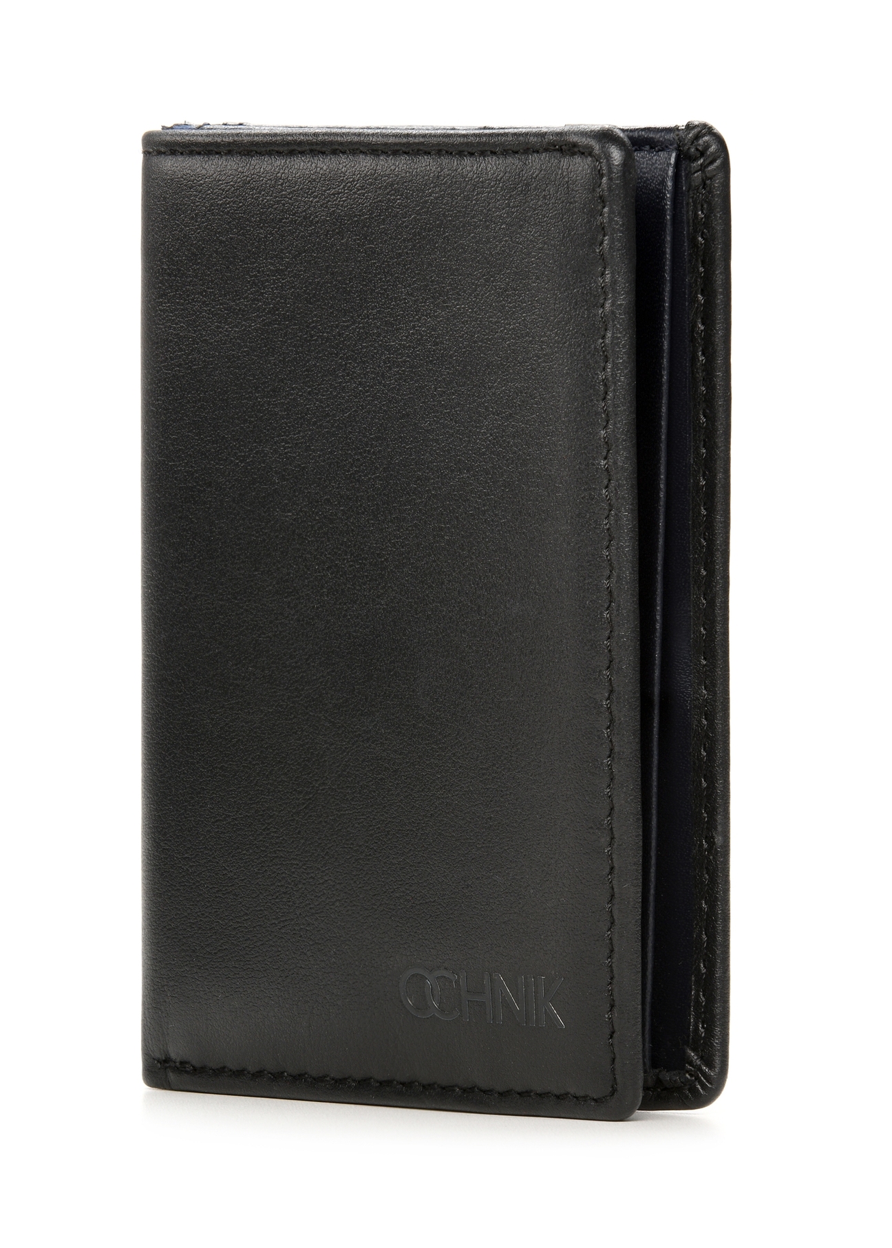 Men's leather small wallet PORMS-0628A-98(Z25), diagonal product view on white background.