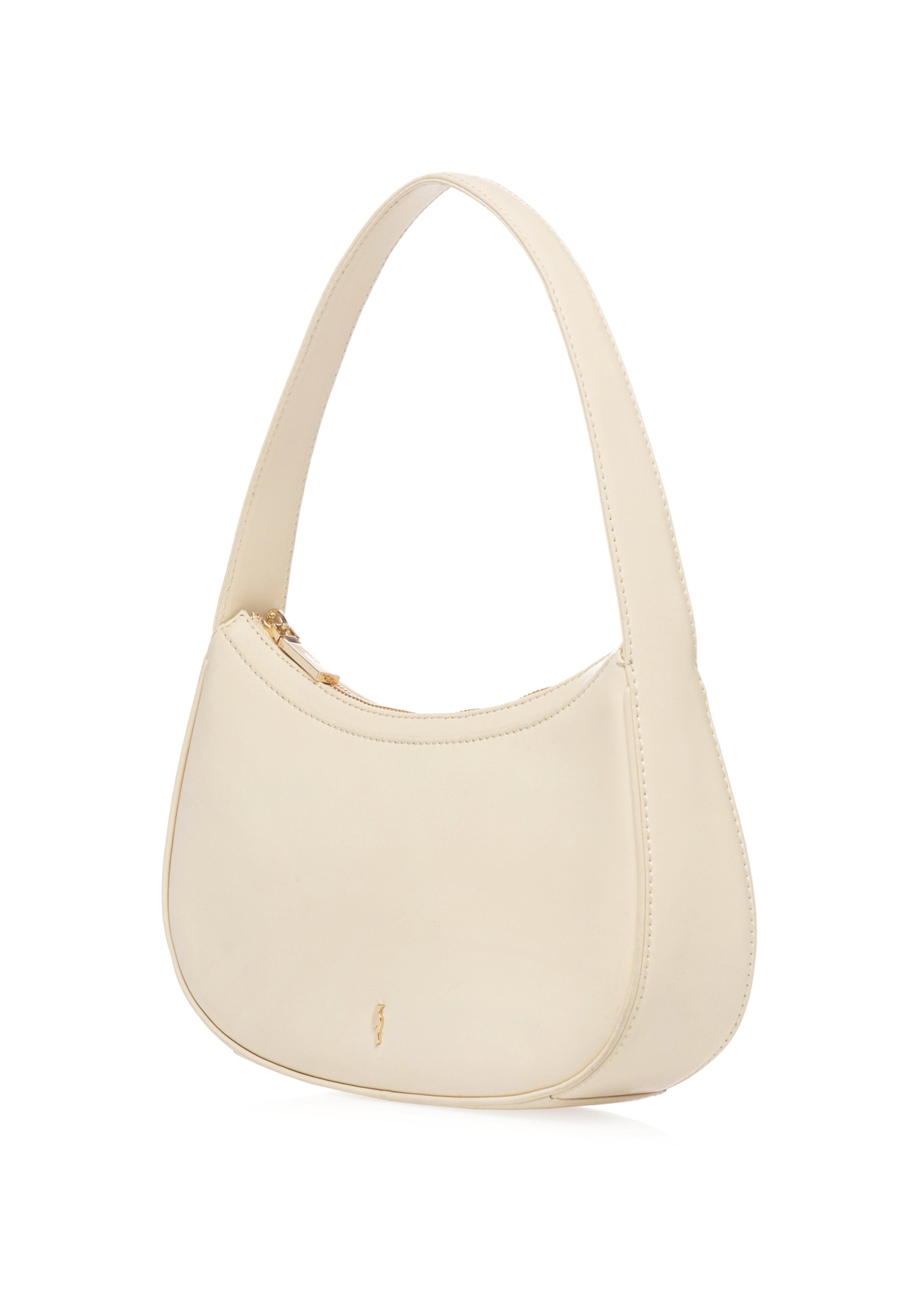 Light yellow leather handbag TORES-1288-2A(W26), diagonal product view on white background.