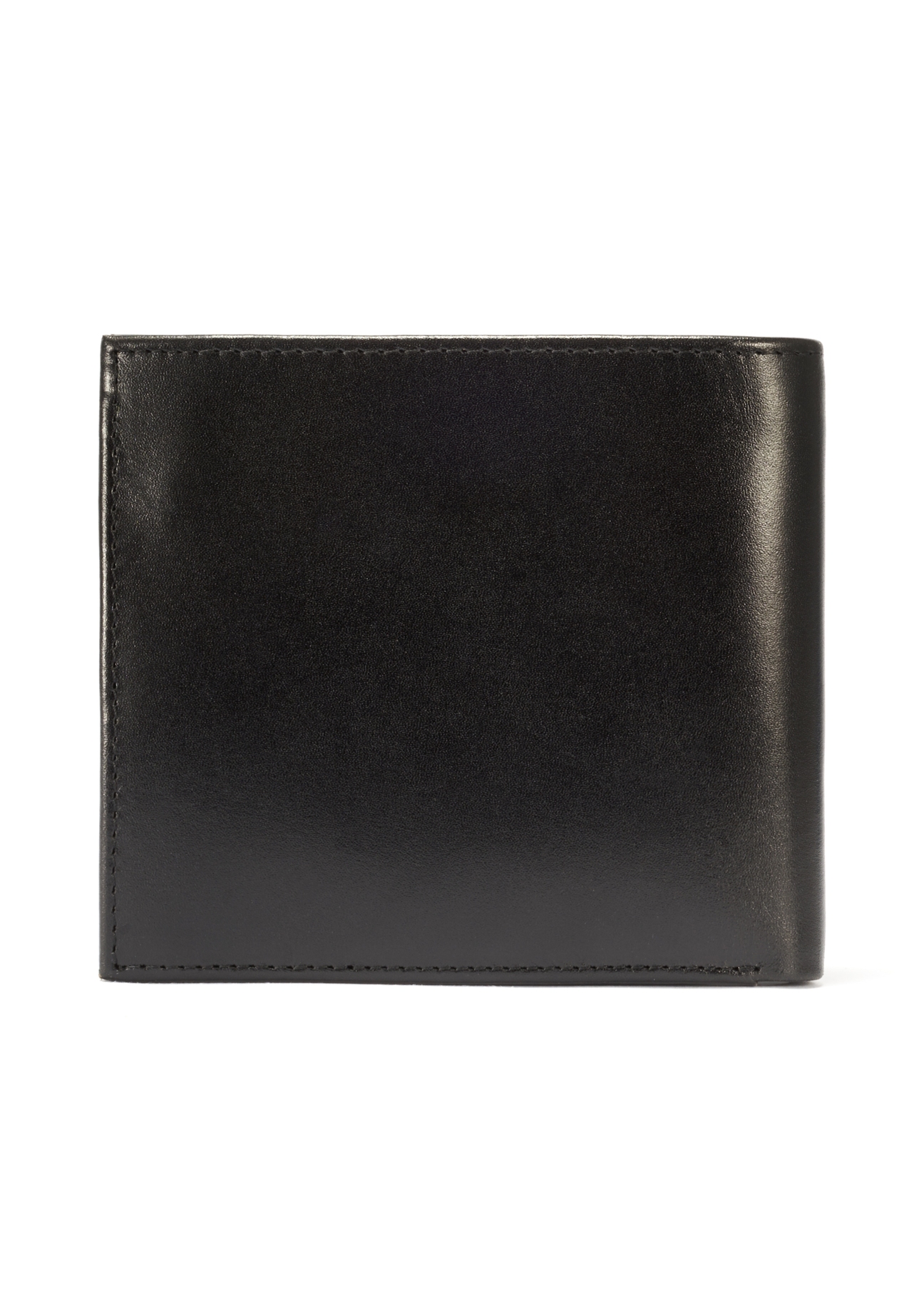 Men's leather wallet in black PORMS-0636-99(W25)