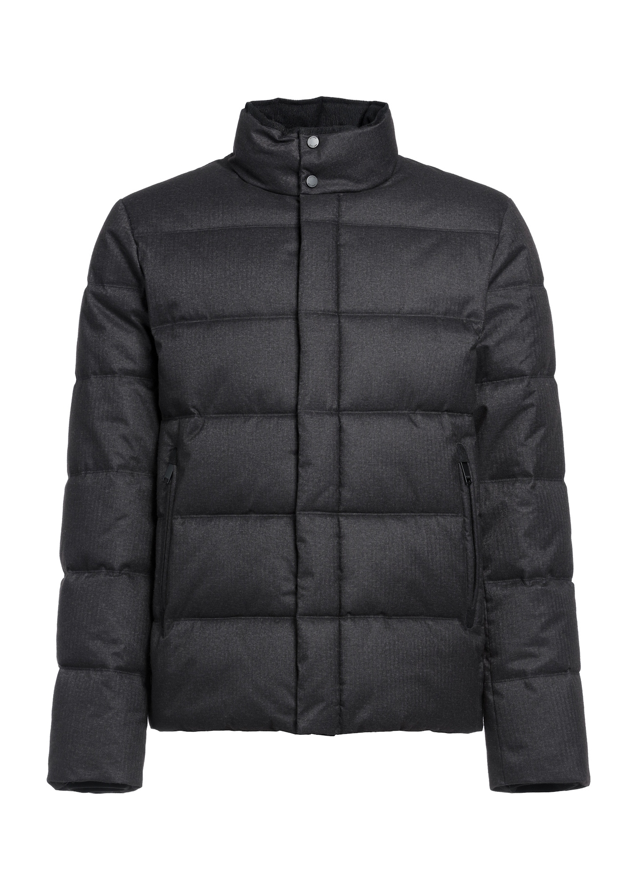 Men's graphite jacket KURMT-0390-99(Z25) - front product view on white background.