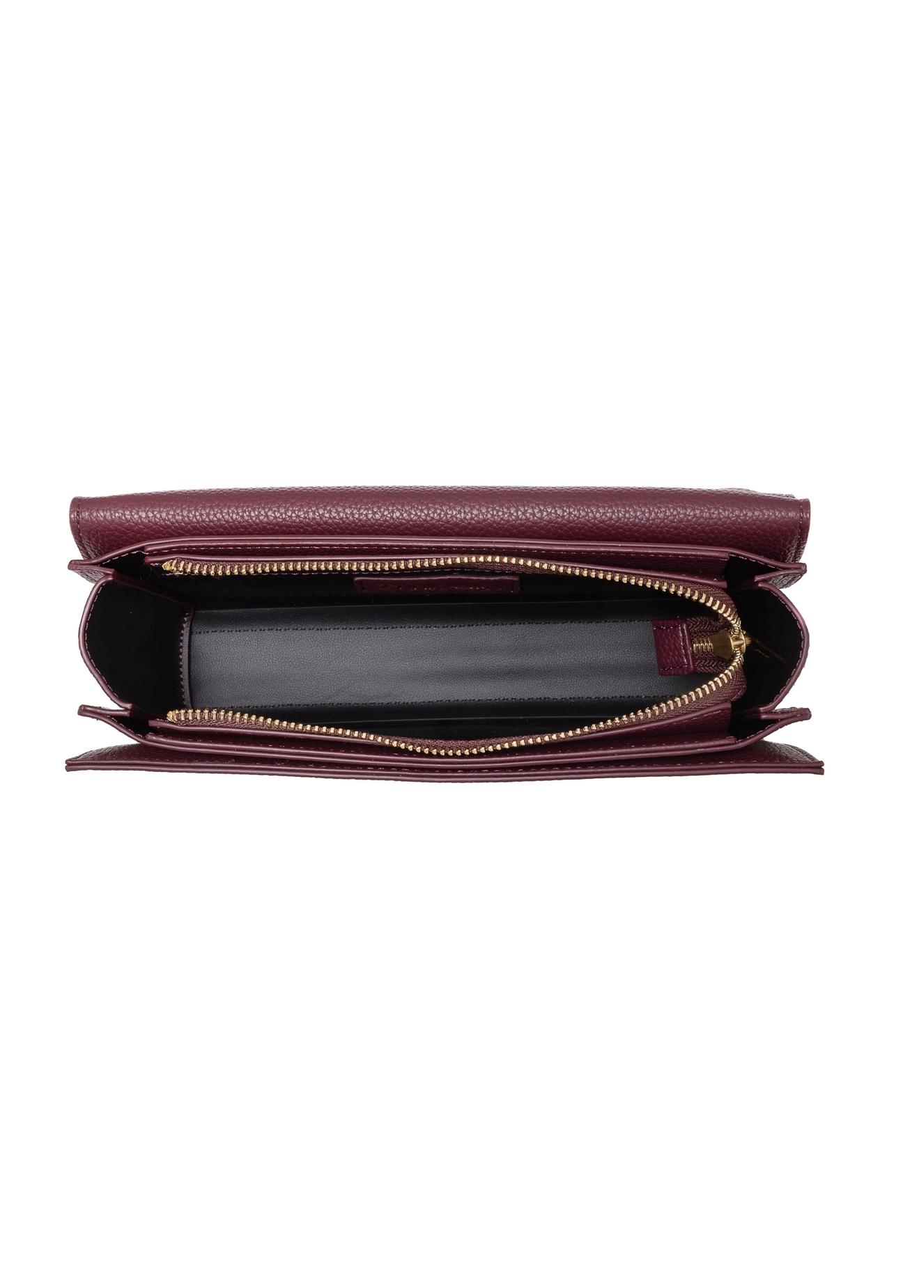 Burgundy women's messenger bag TOREC-0984A-49(Z25)