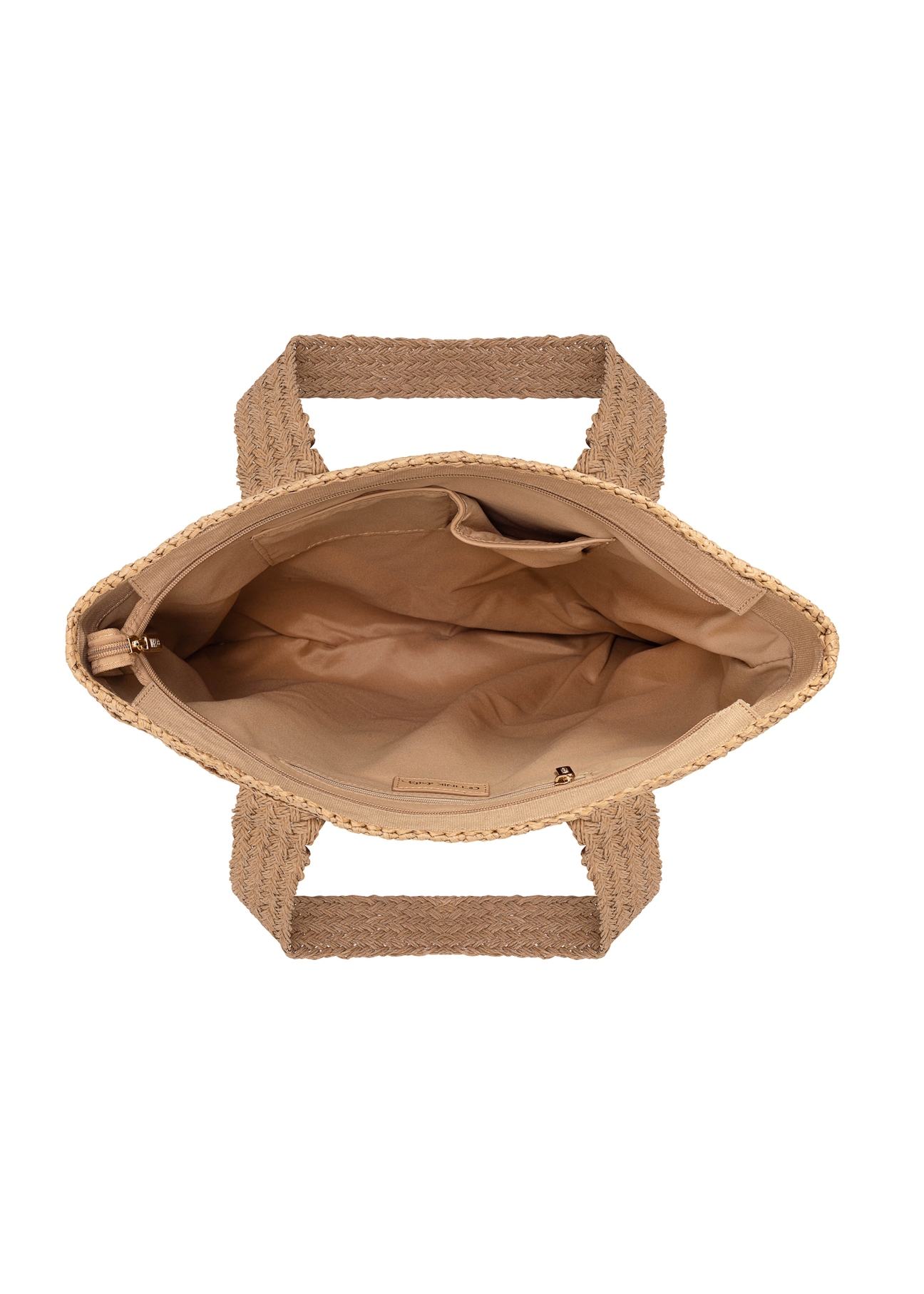 Straw women's shoulder bag TOREC-1037-25(W25)-04