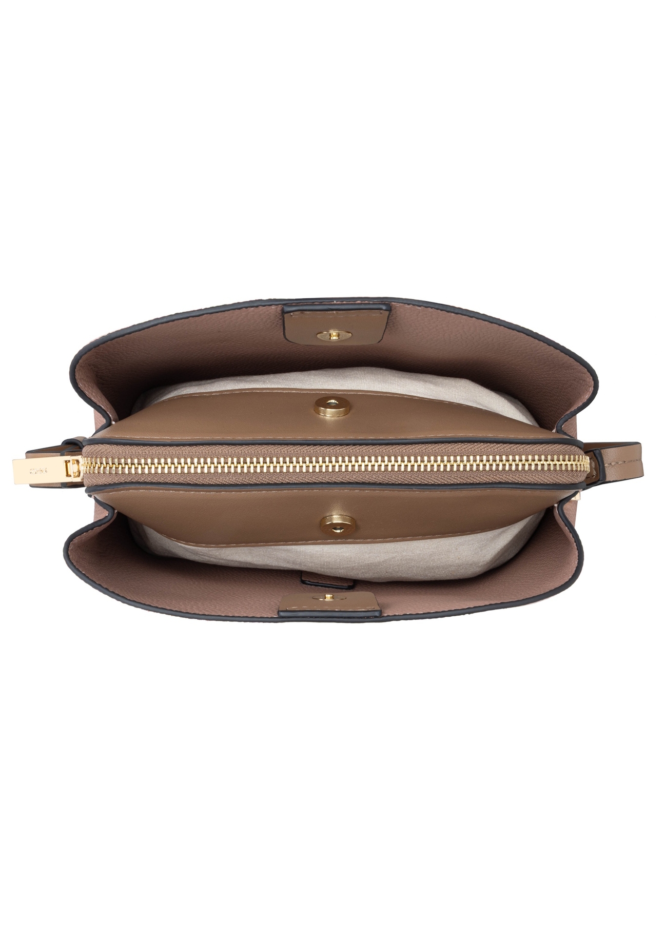 Pink small women's handbag TOREC-0768-5A(W26), product view inside on white background.