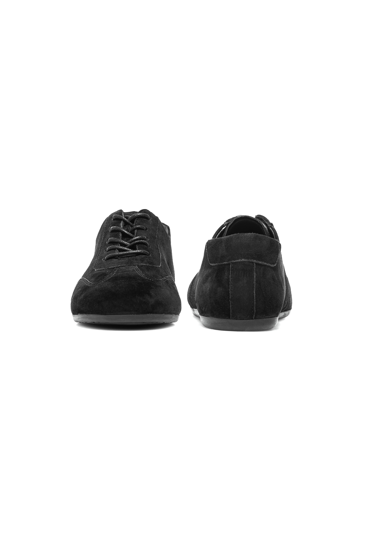 Women's leather shoes in black BUTYD-1215-99(Z25)