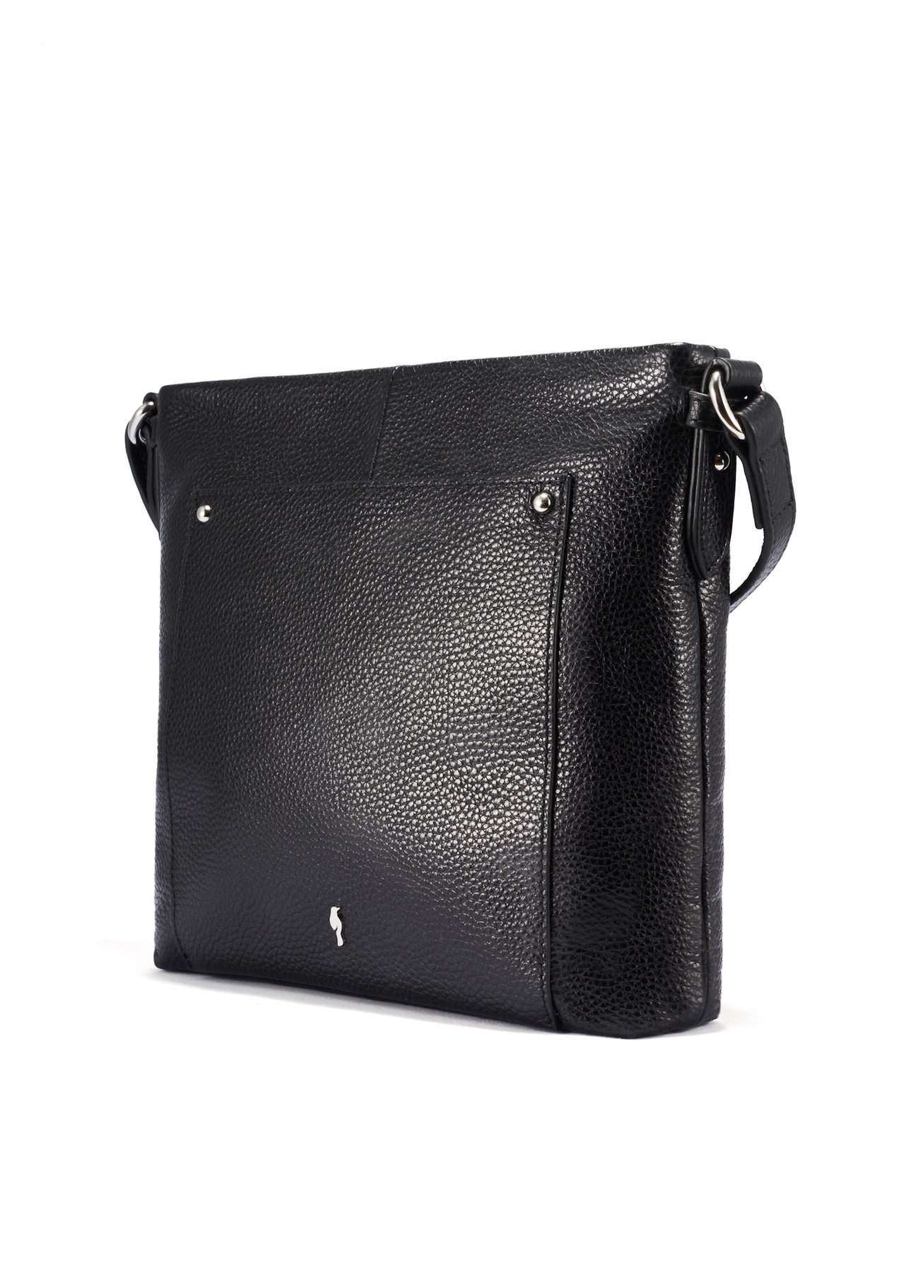 Black leather women's handbag TORES-1157-99(Z25), product visible diagonally on a white background.