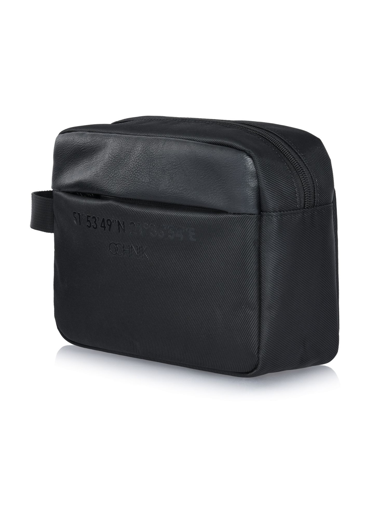 Black men's cosmetic bag TORMN-0267A-99(W24)-02