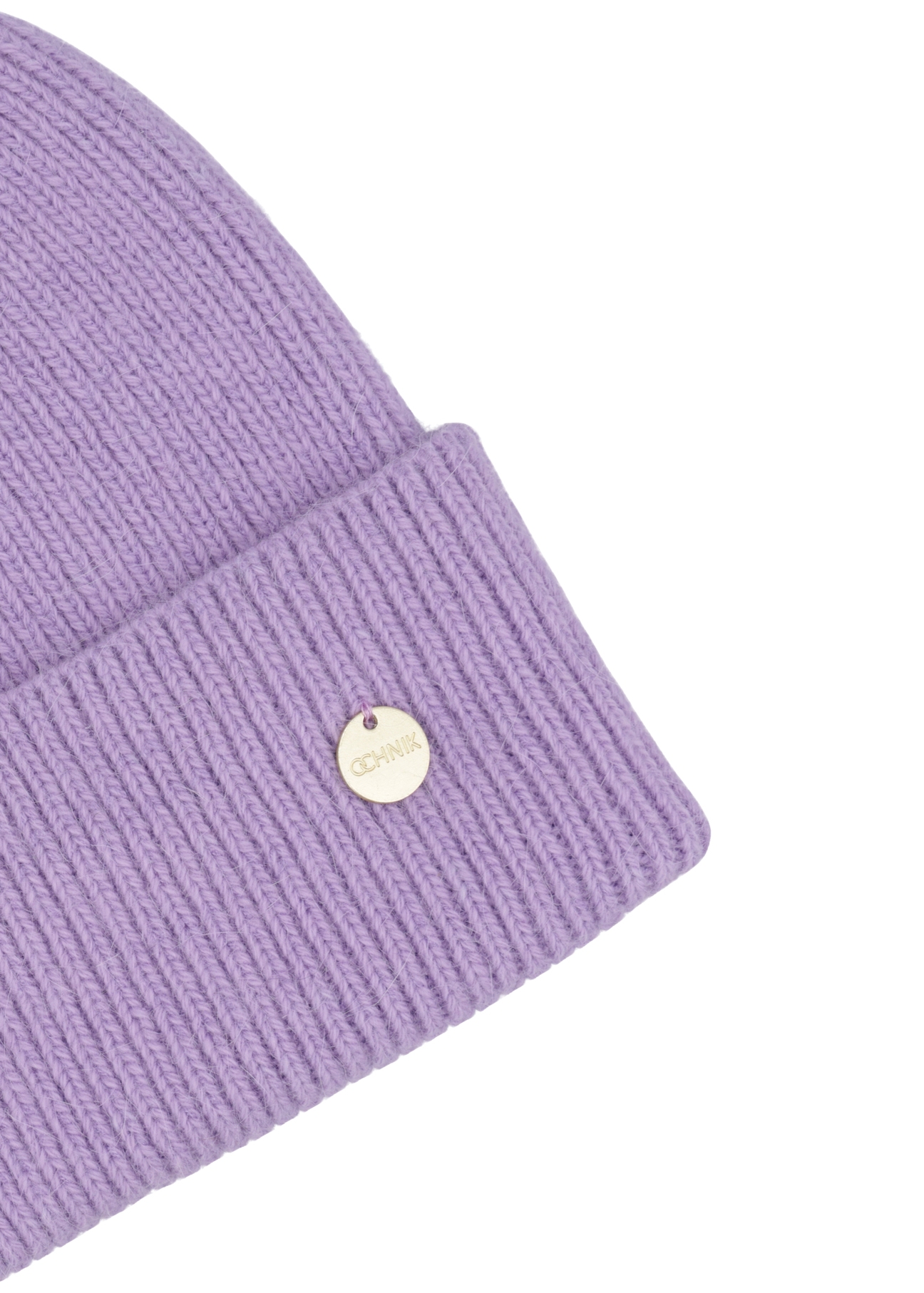 Purple women's hat CZADT-0206-6A(Z26), close-up of the product detail on a white background.
