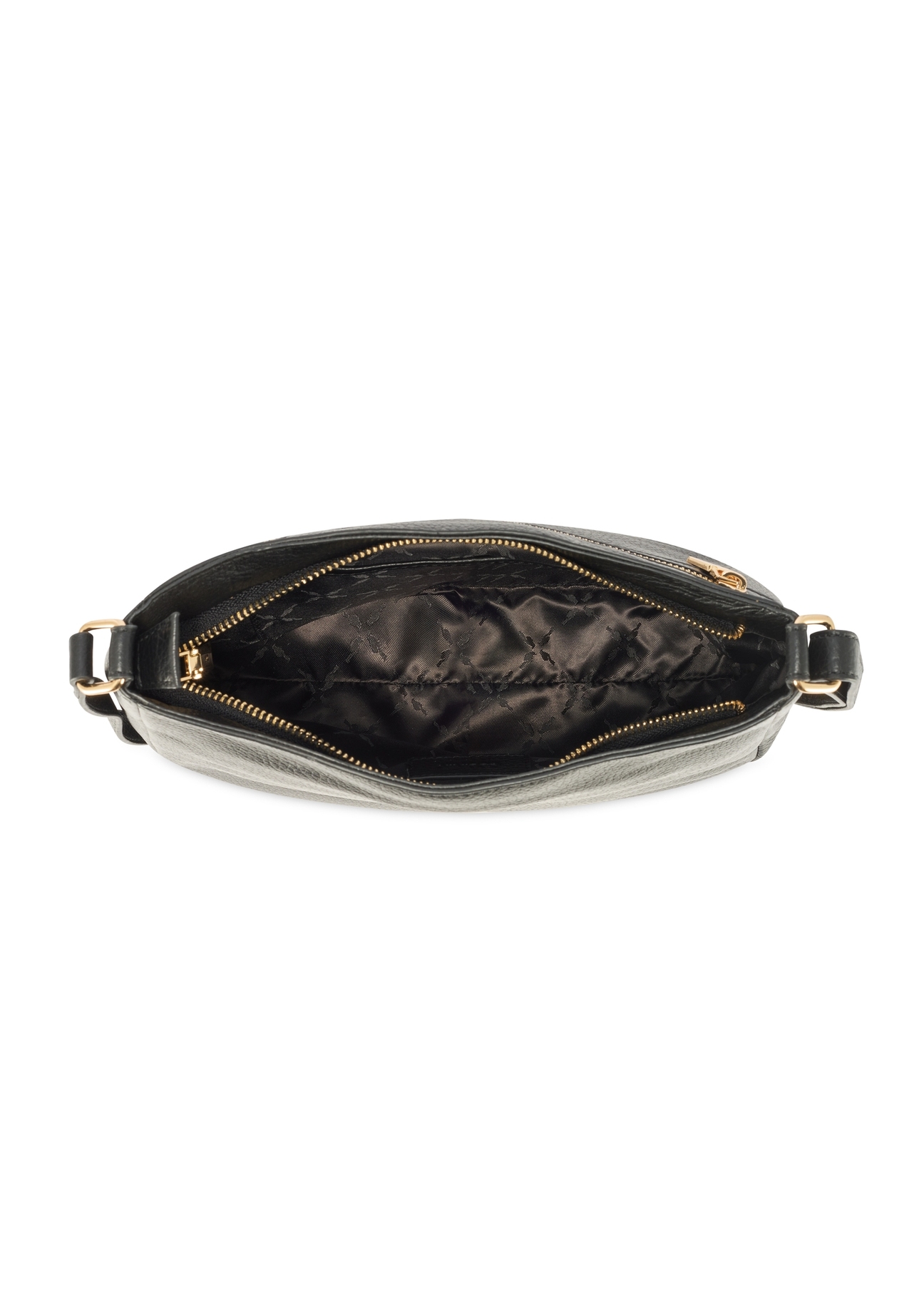 Black women's shoulder bag TORES-1213-9I(W26), product view from above on a white background.