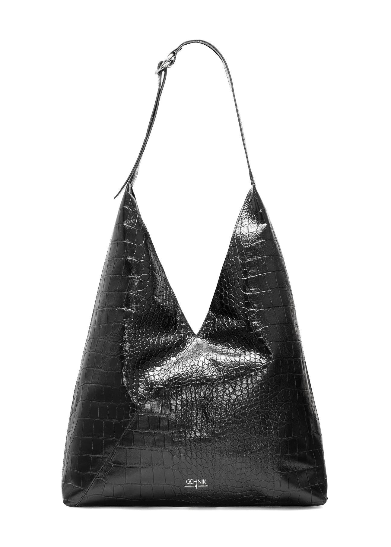 Black leather women's handbag TORES-1171-99(Z25)