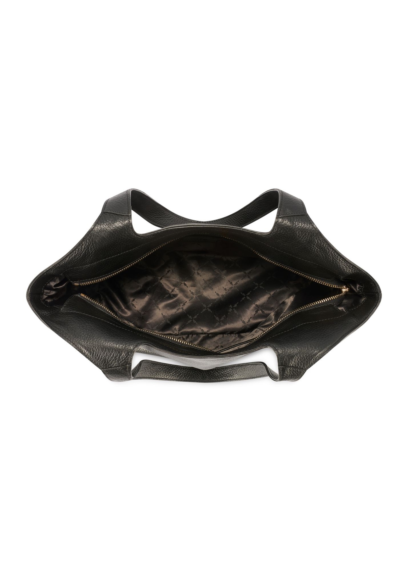 Large women's leather handbag TORES-1205-9I(W26) - product view from above, on a white background.