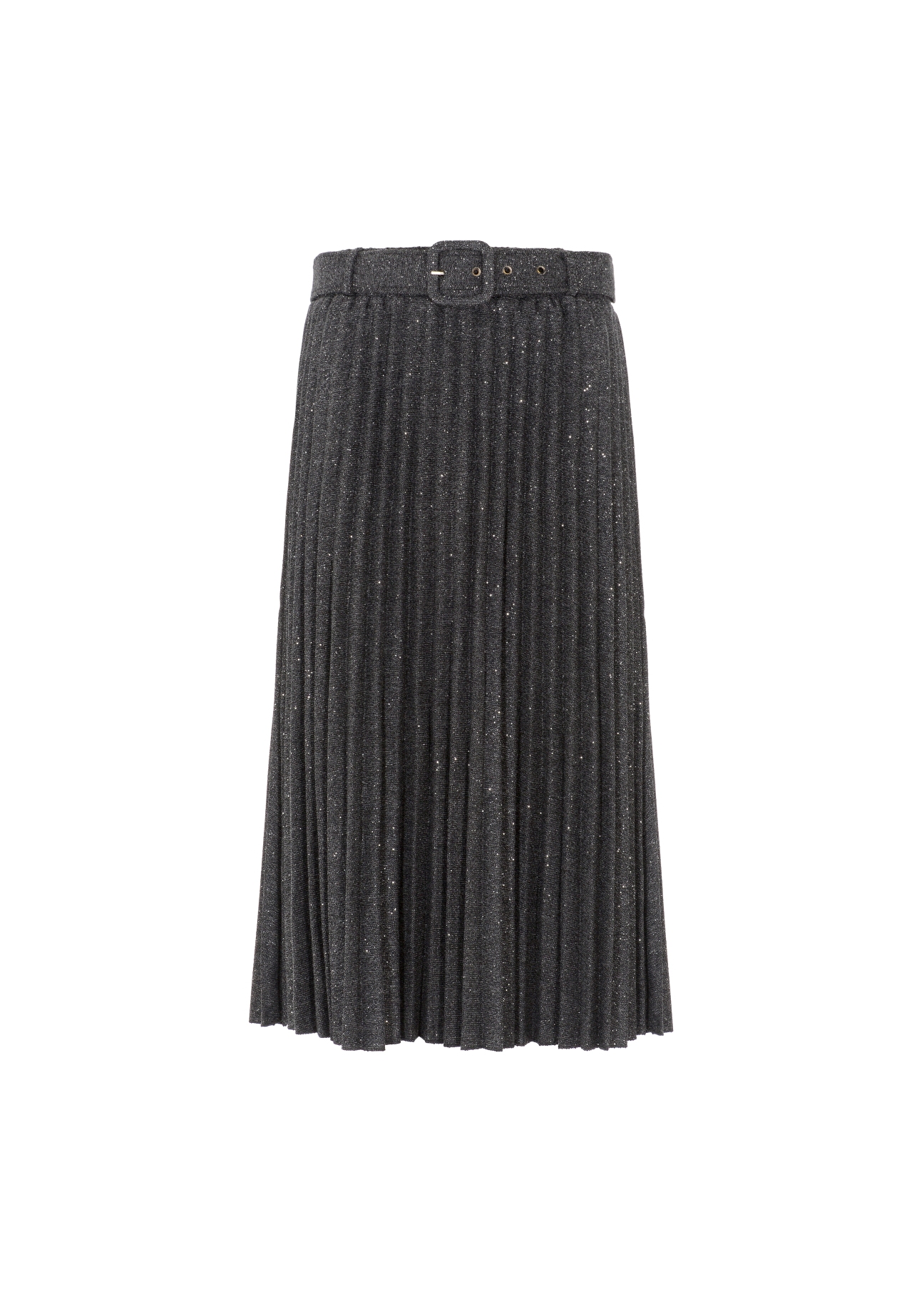 Gray pleated skirt SPCDT-0038-91(Z20)-02