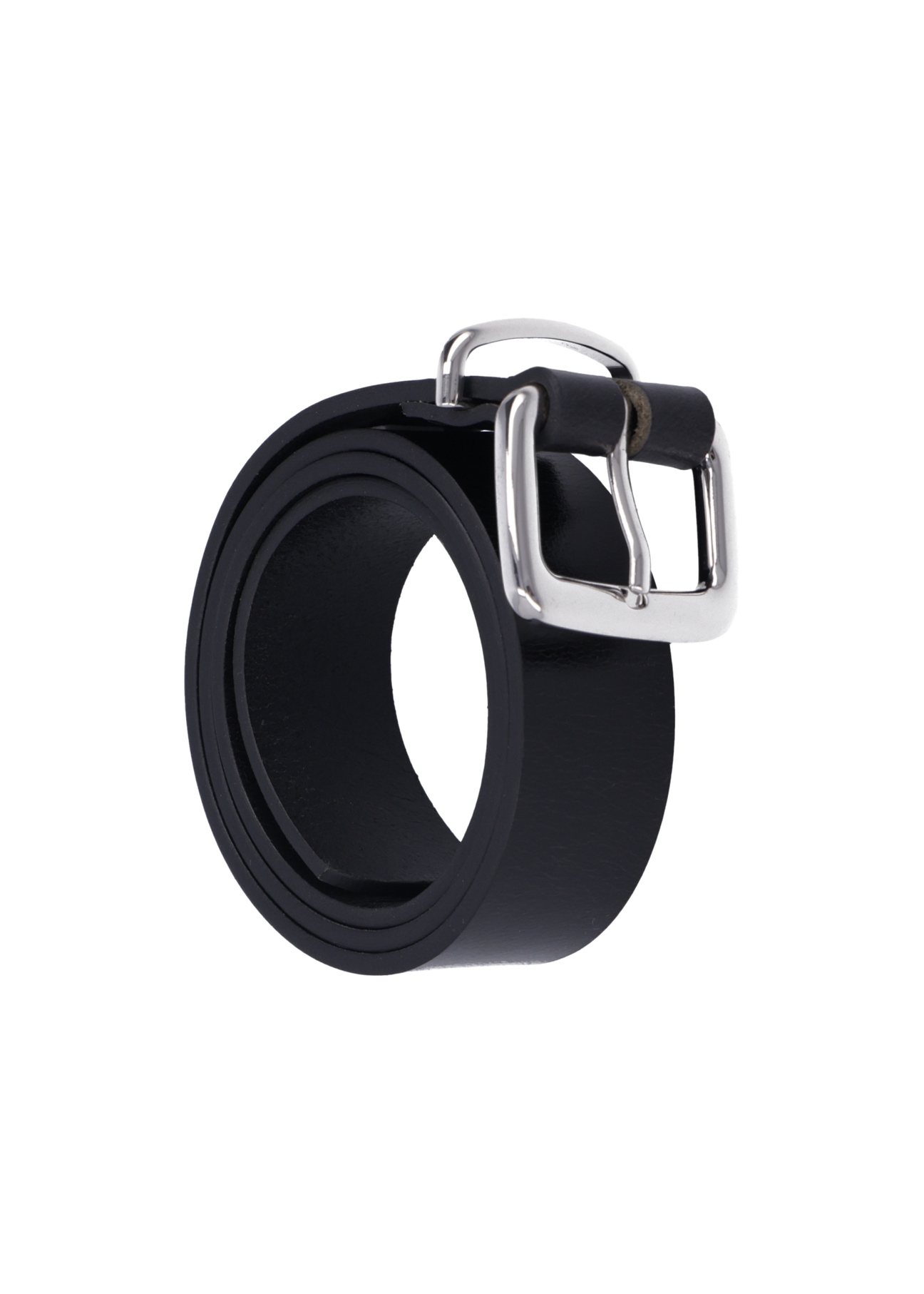 Women's leather belt PASDS-0312-99(Z24), diagonal product view on white background.