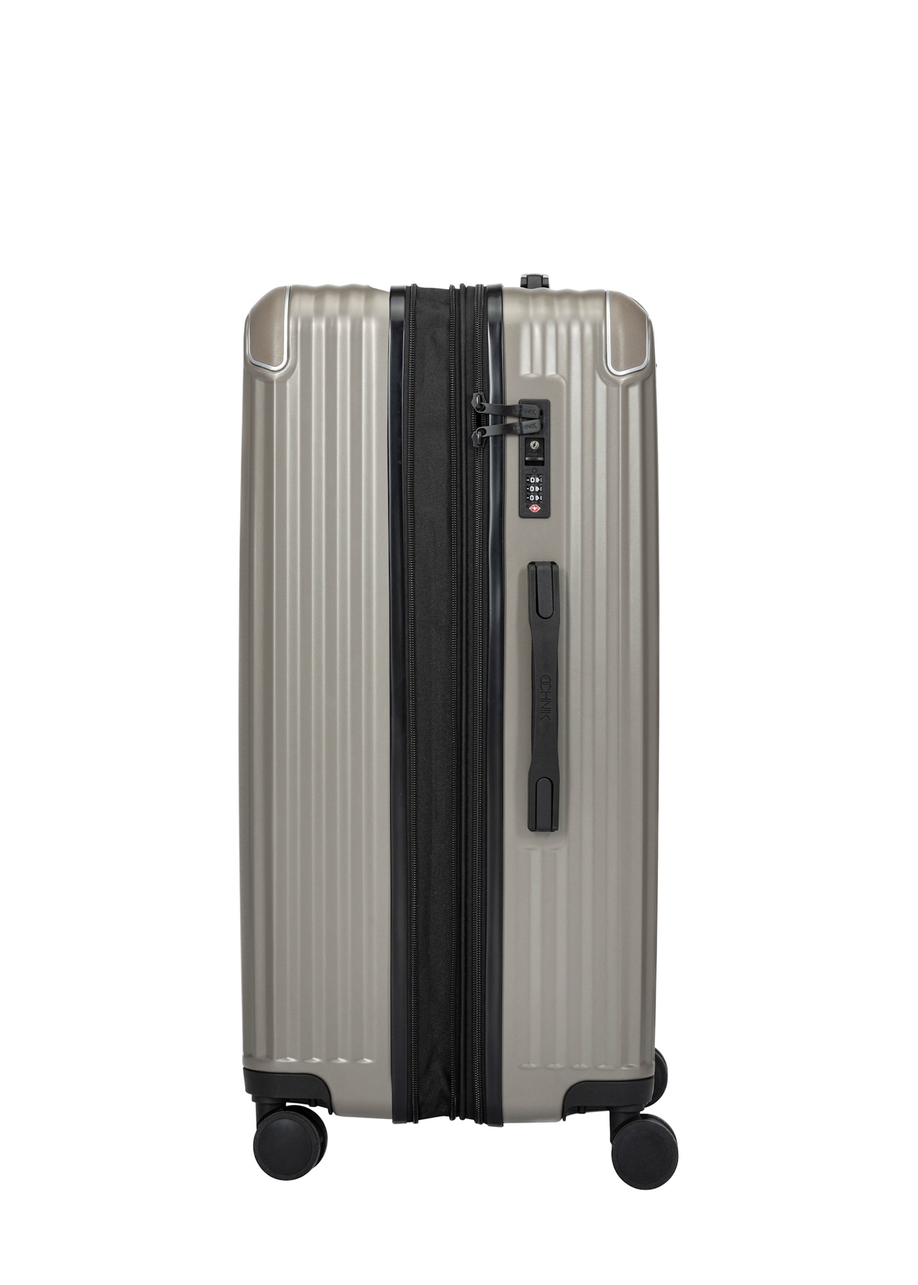 Large suitcase on wheels WALAB-0073-2X-28(W26), side view of the product on a white background.