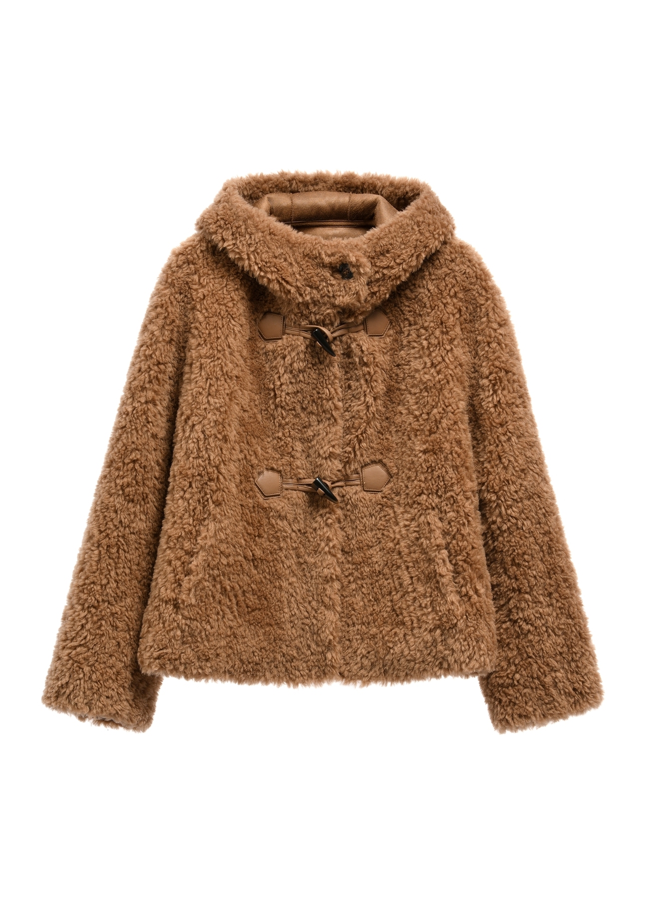 Women's wool fur coat FUTDW-0042-1D(Z26)