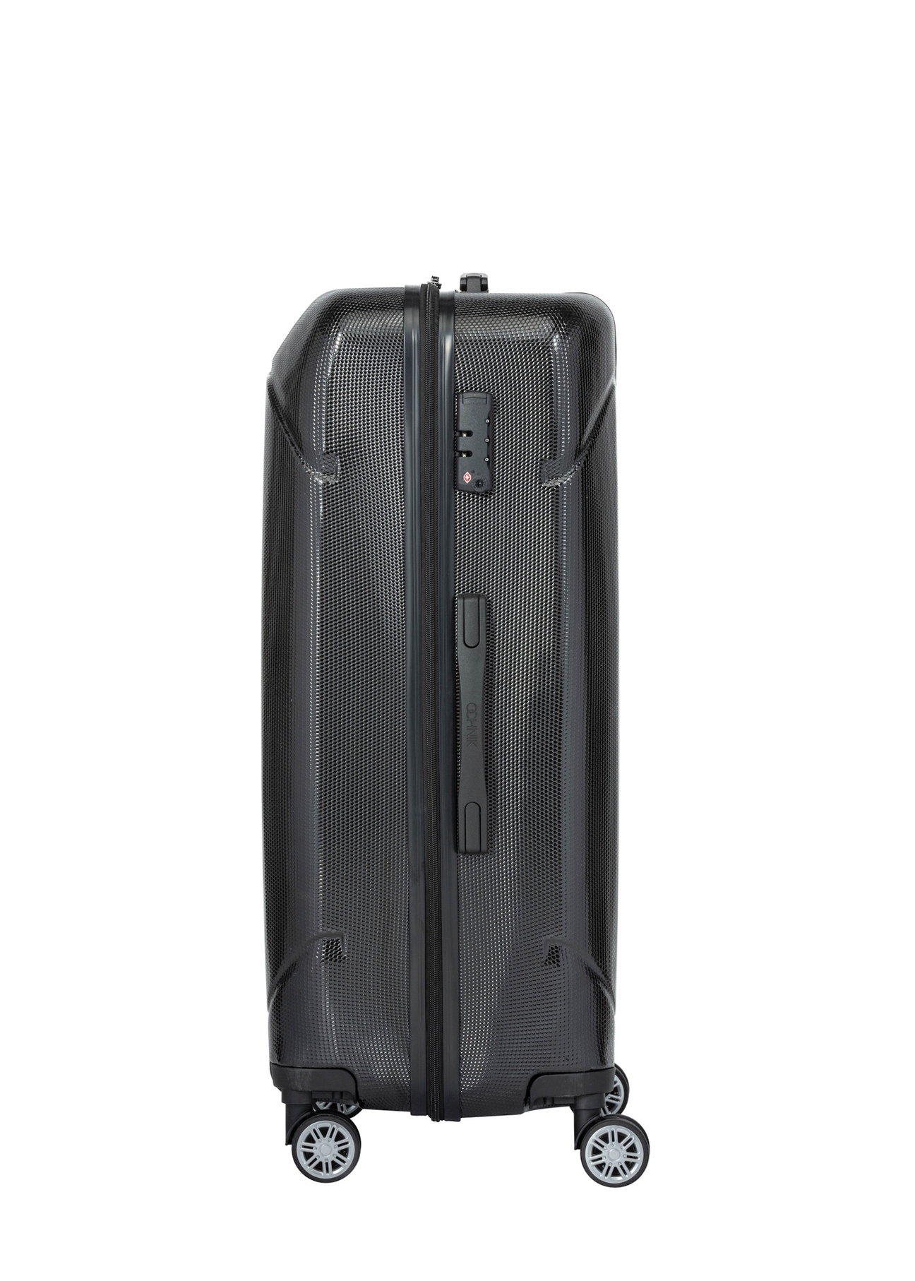 Set of 19'/24'/28' wheeled suitcases WALPC-0014-99(W26), side view of the product on a white background.