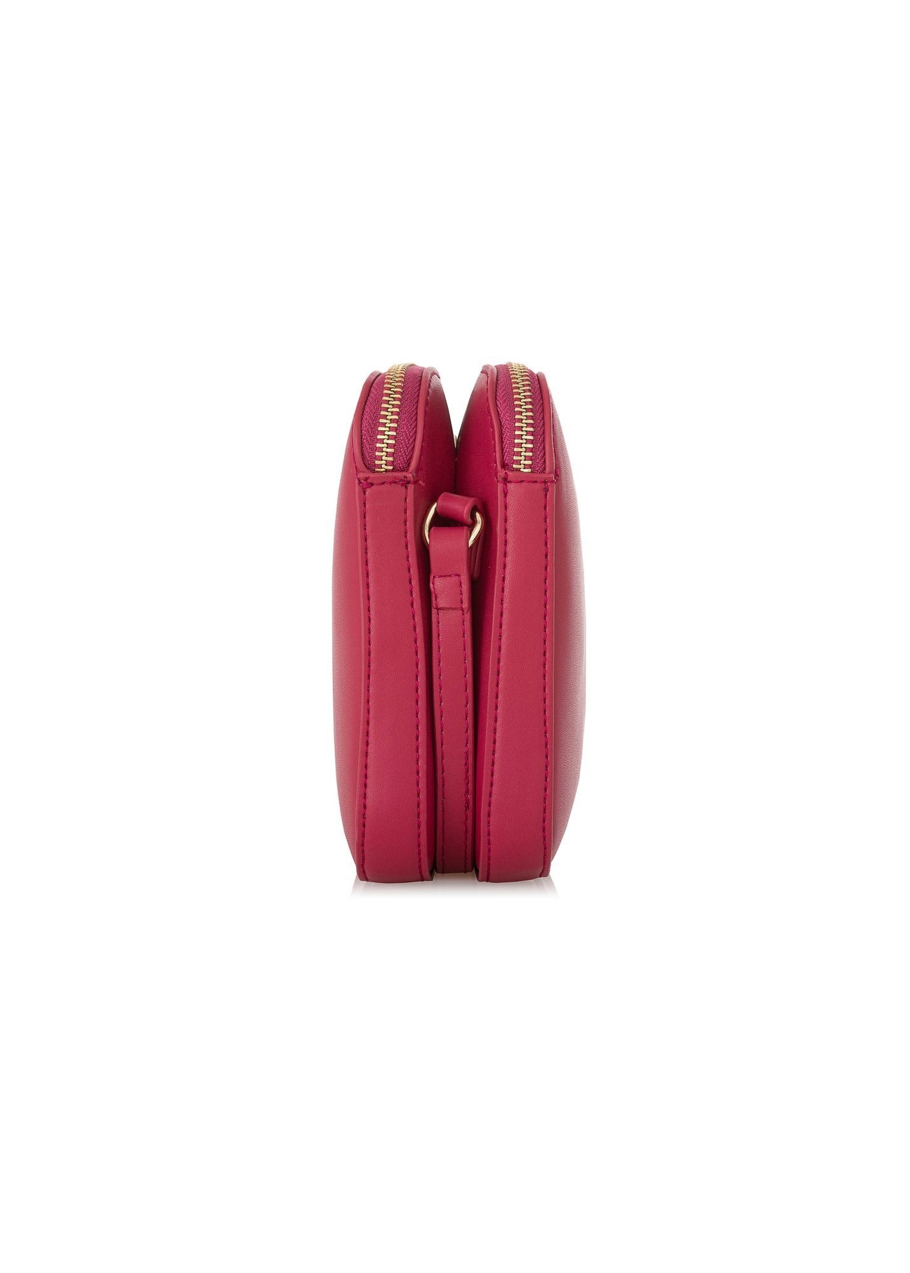Fuchsia three-chambered women's handbag TOREC-0205C-65(W24)-03