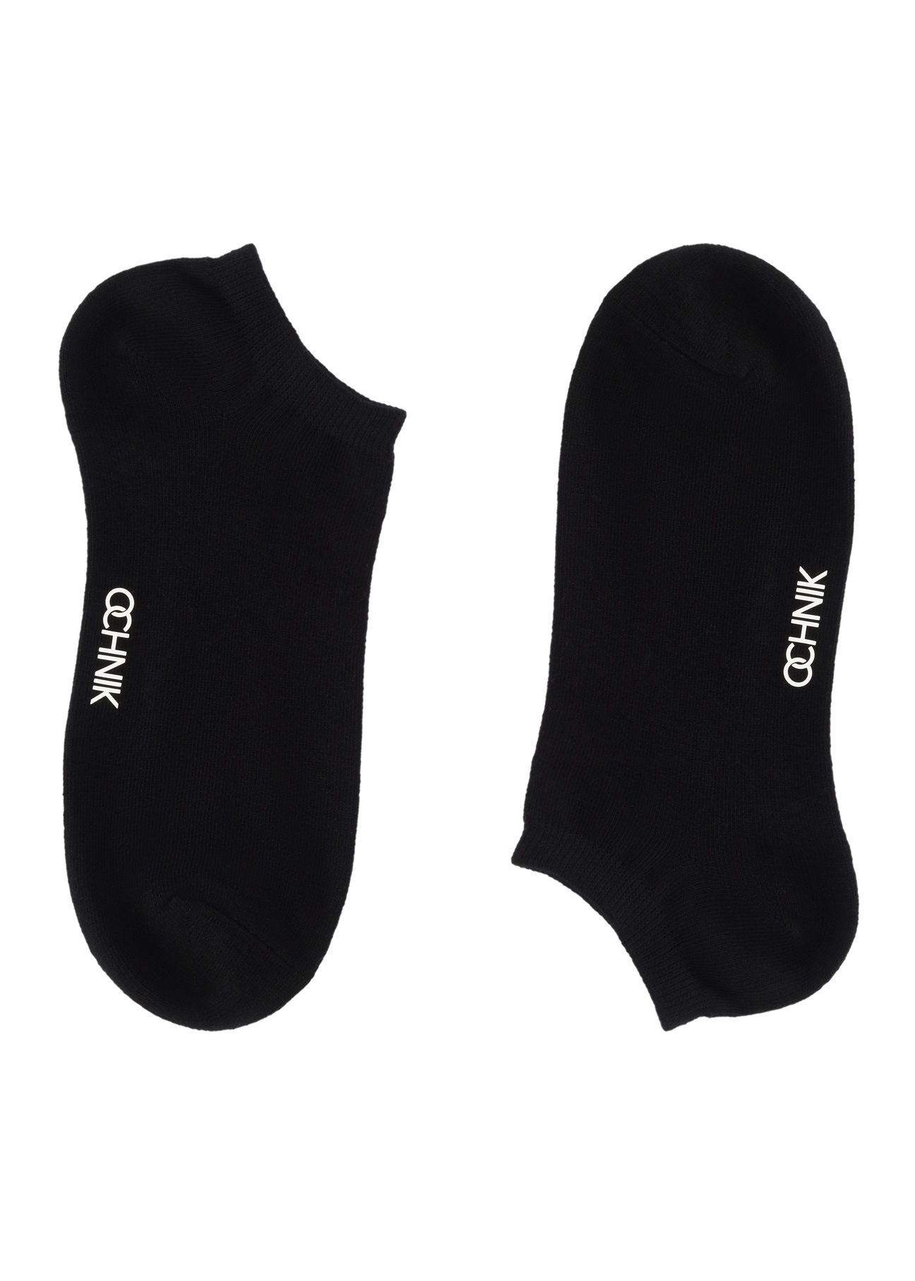 Set of black men's short socks ZESMT-0052-99(Z25), product view without packaging on white background.