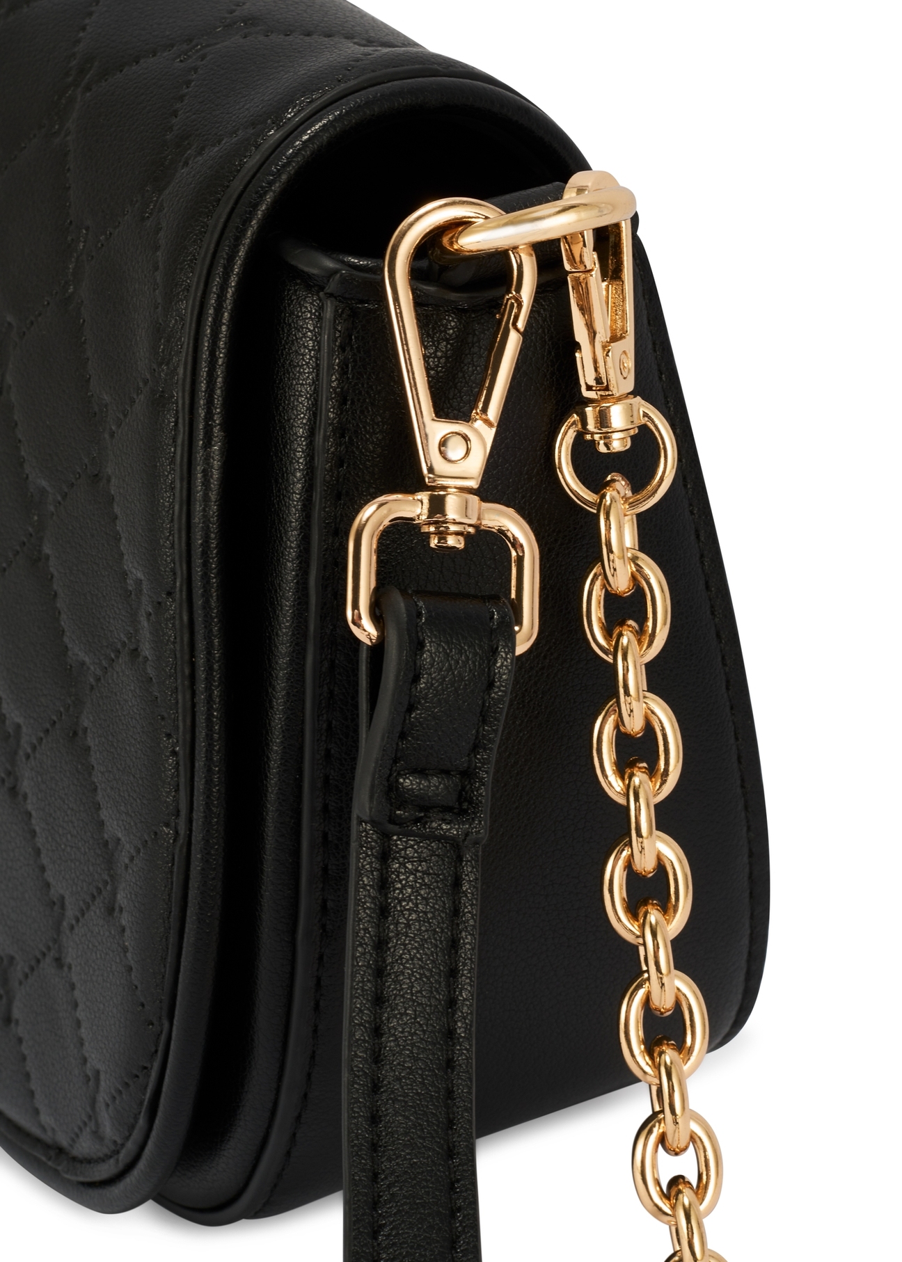 Women's black messenger bag TOREC-1179-9P(W26)