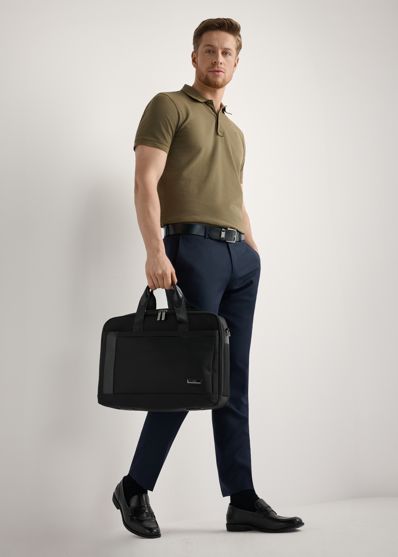 Black men's briefcase TORMN-0403-99(W26)