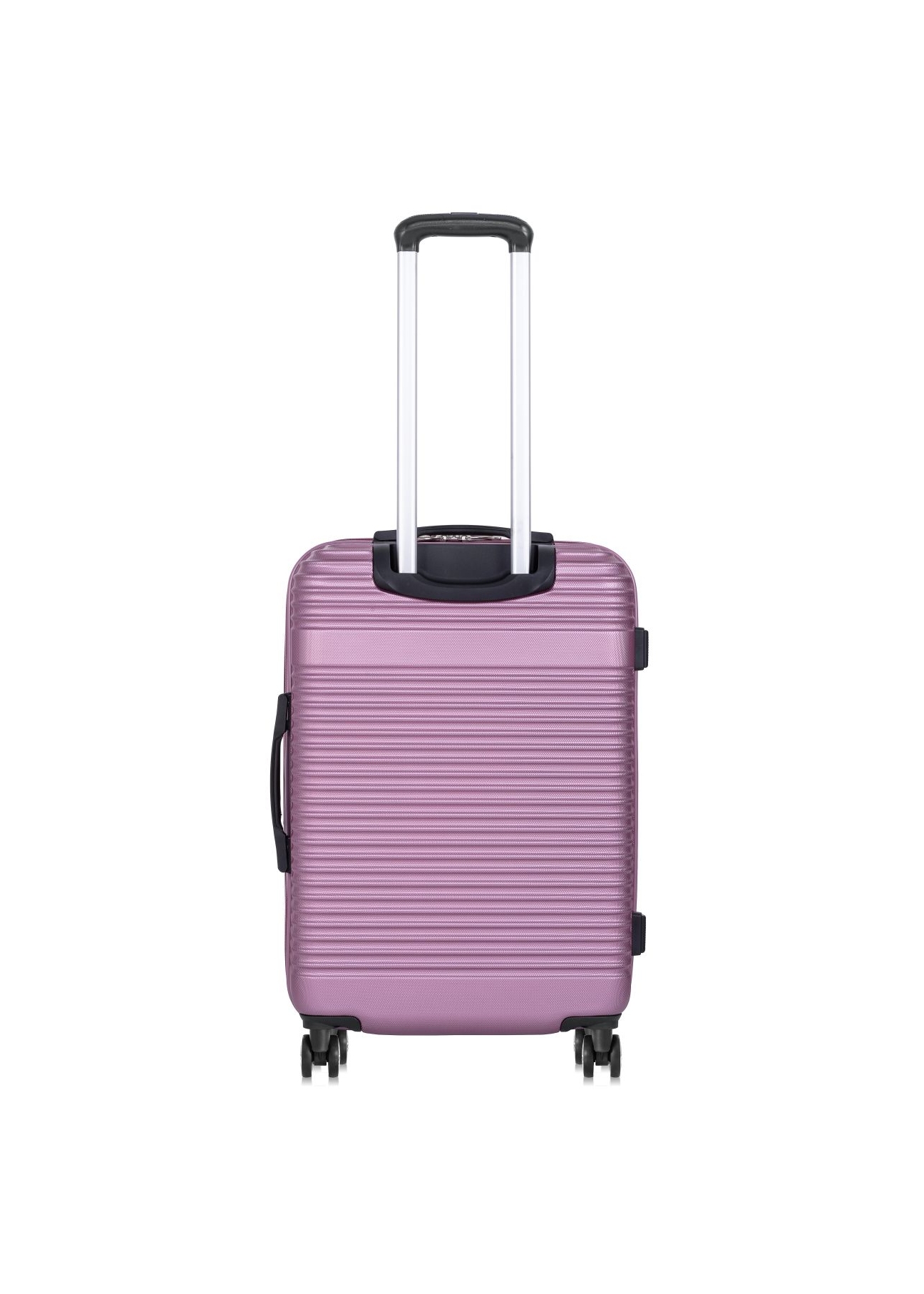 Set of 19''/24''/28'' trolley suitcases WALAB-0040-5B(W26), back view of the product on a white background.