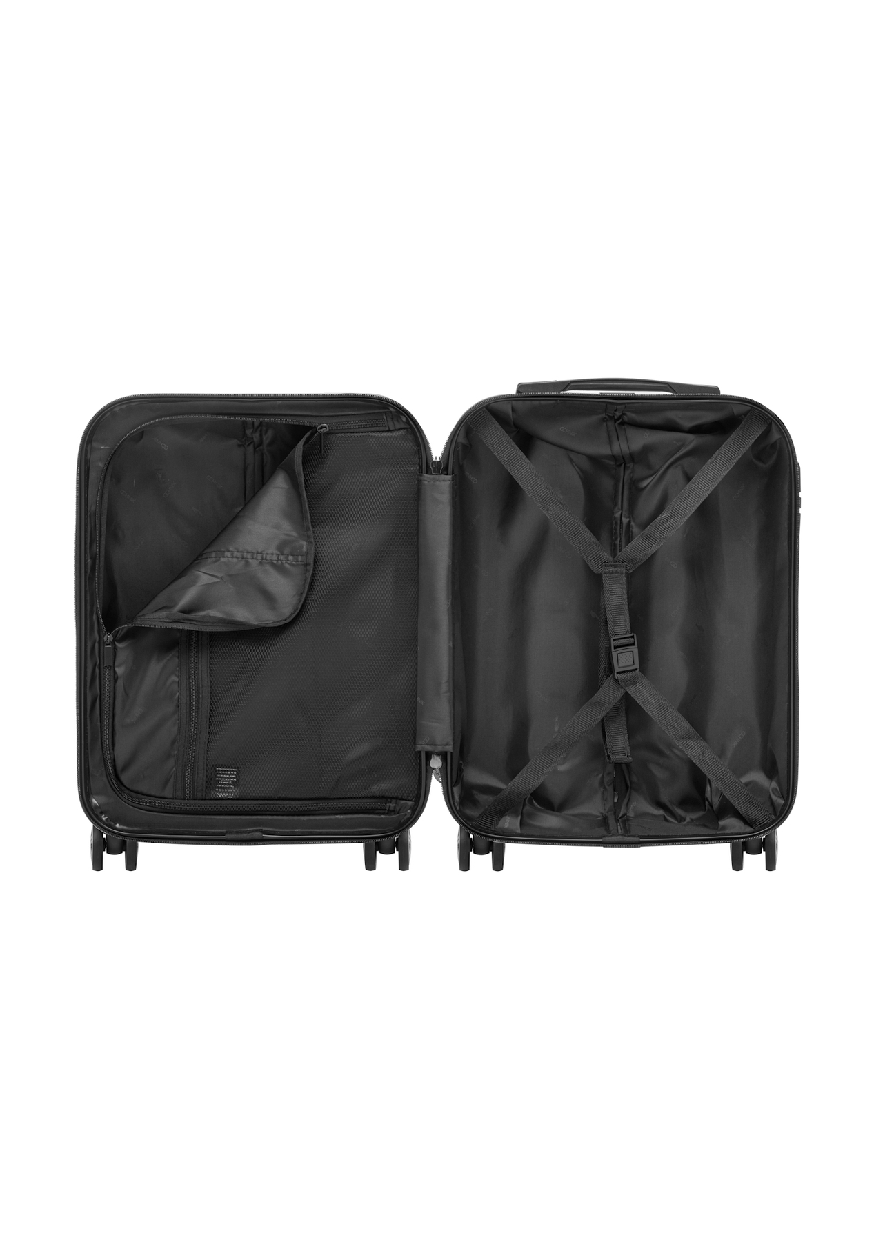 Small suitcase on wheels WALPC-0012-2X-19(W26)