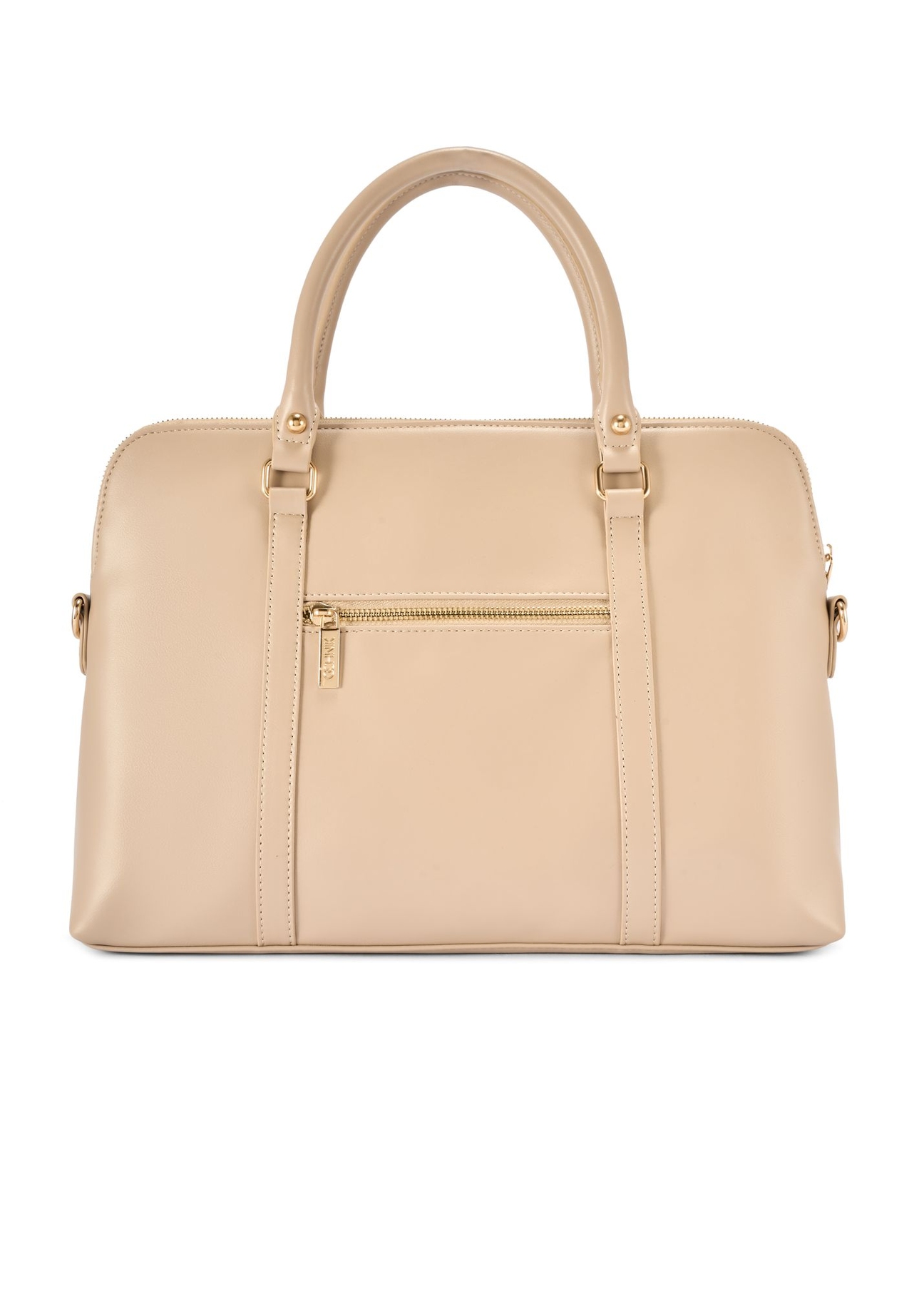 Beige women's laptop bag TOREC-1130-1A(W26)