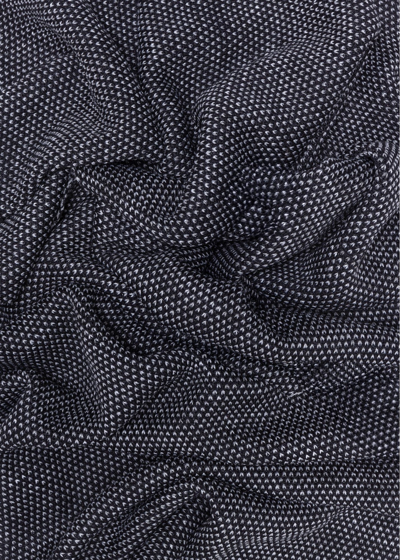 Black classic men's winter scarf SZAMT-0076-98(Z24)-03