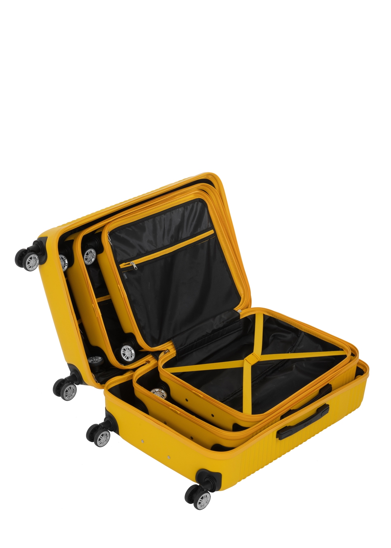 Set of suitcases on wheels 19'/24'/28' WALAB-0040-21(W24)-12
