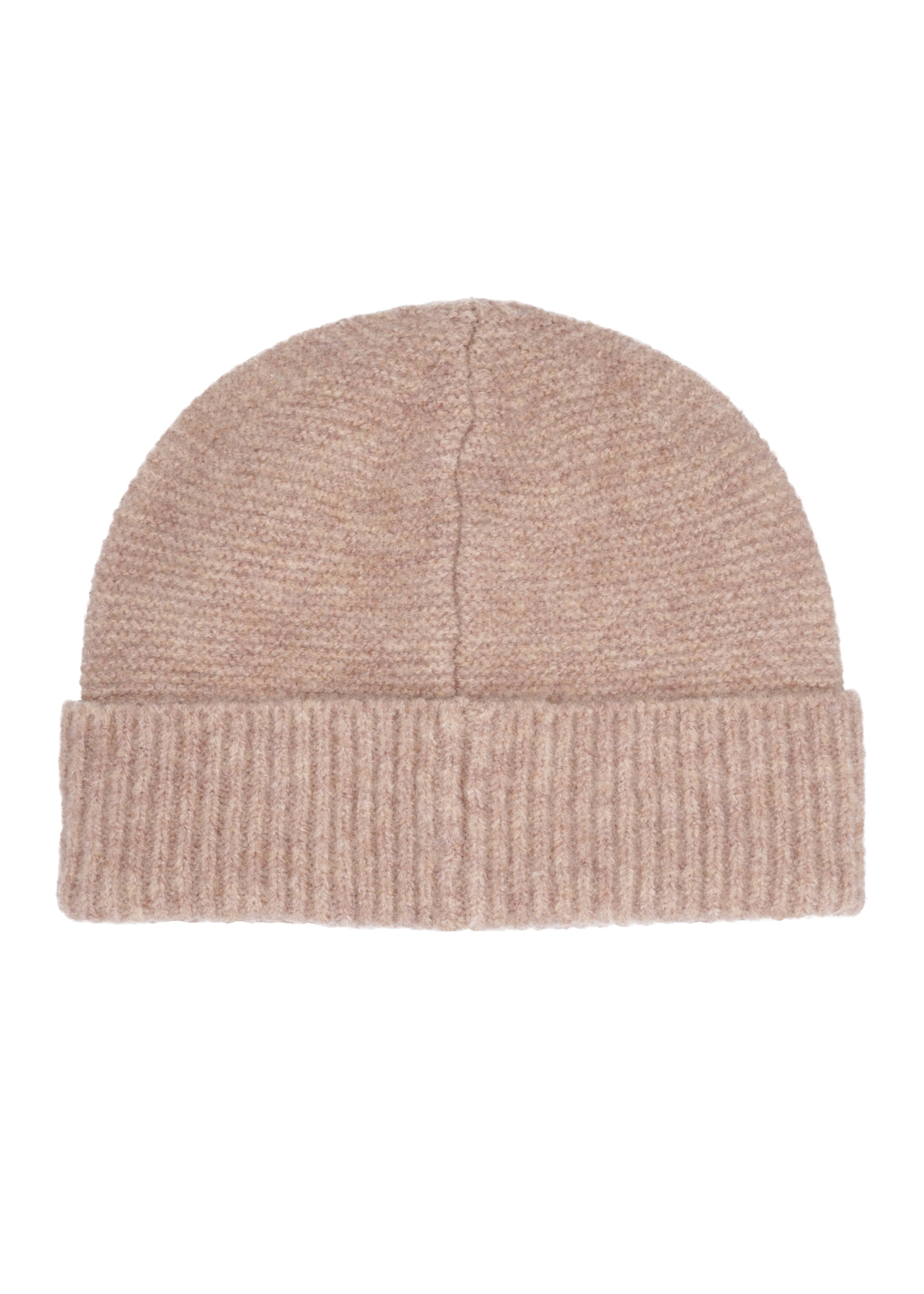 Beige women's hat CZADT-0169-1B(Z26), rear view of the product on a white background.
