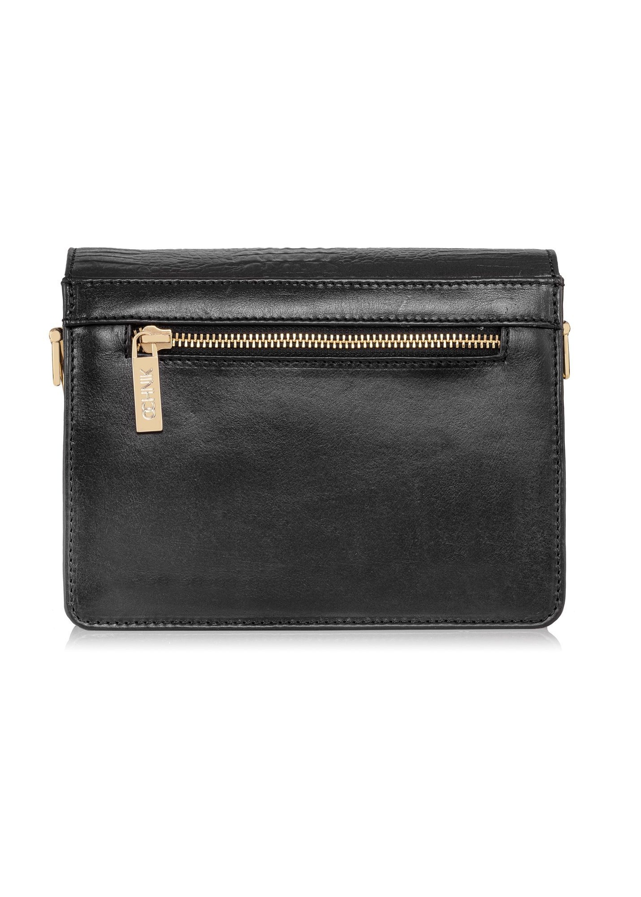 Women's leather postbag TORES-0643A-99(W24)-03