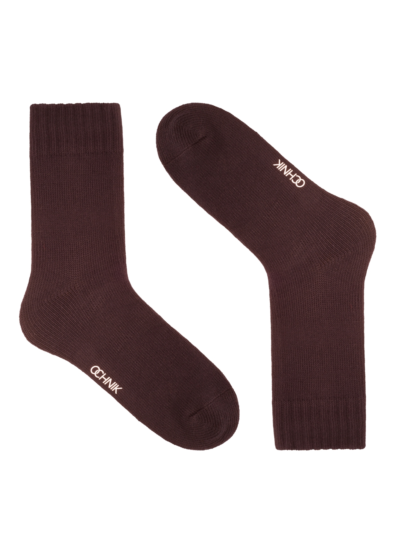 Two-pack of men's winter socks ZESMT-0070-00(Z26), front product view on white background.