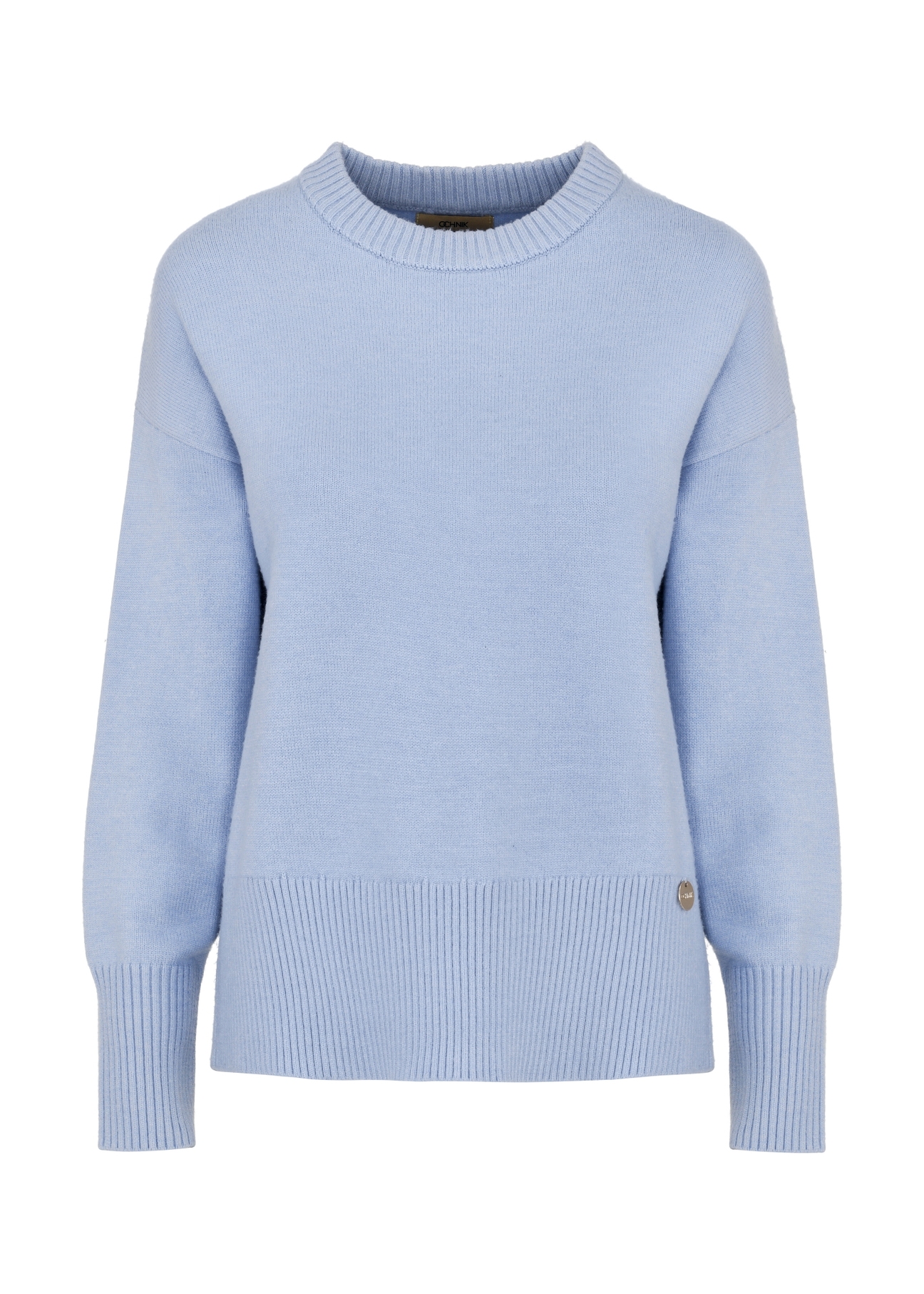 Blue women's sweater SWEDT-0202-62(W24)-04